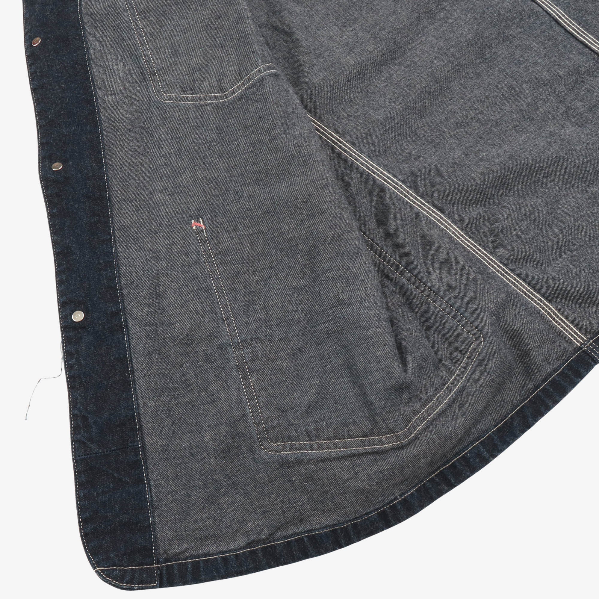 11oz Denim Coverall Work Coat - Image 4