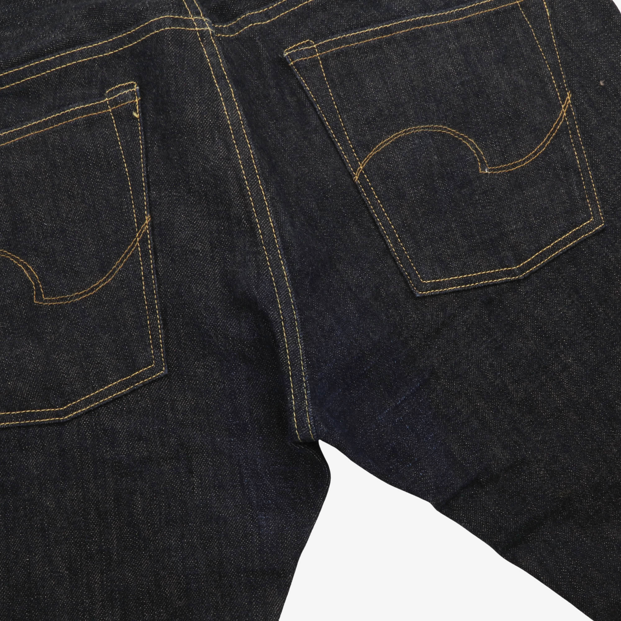 12.5oz Slim Straight Selvedge Denim (36W X 35L) - Image 5