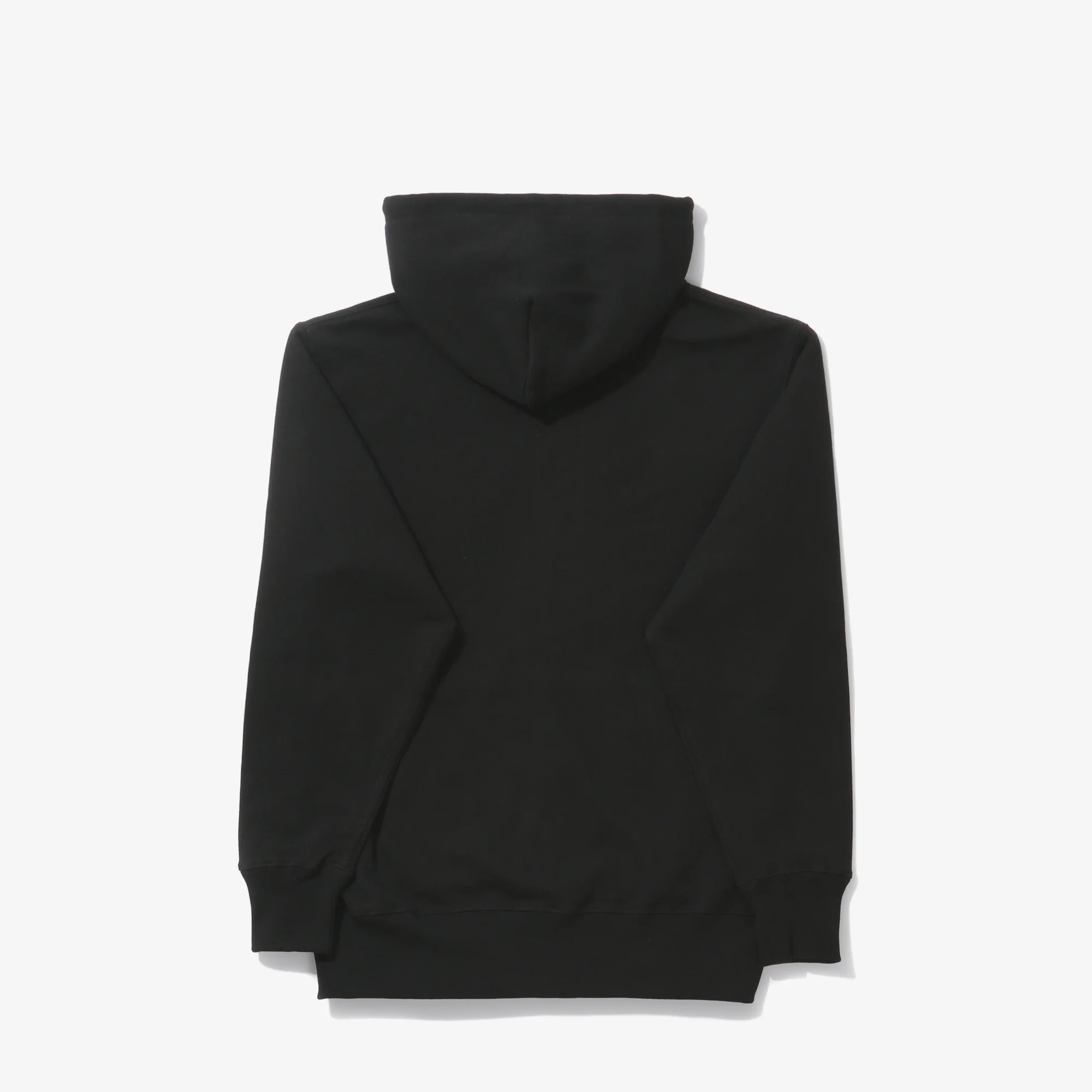 12.7oz Zip-Up Cotton Hoodie (Black) - Image 2