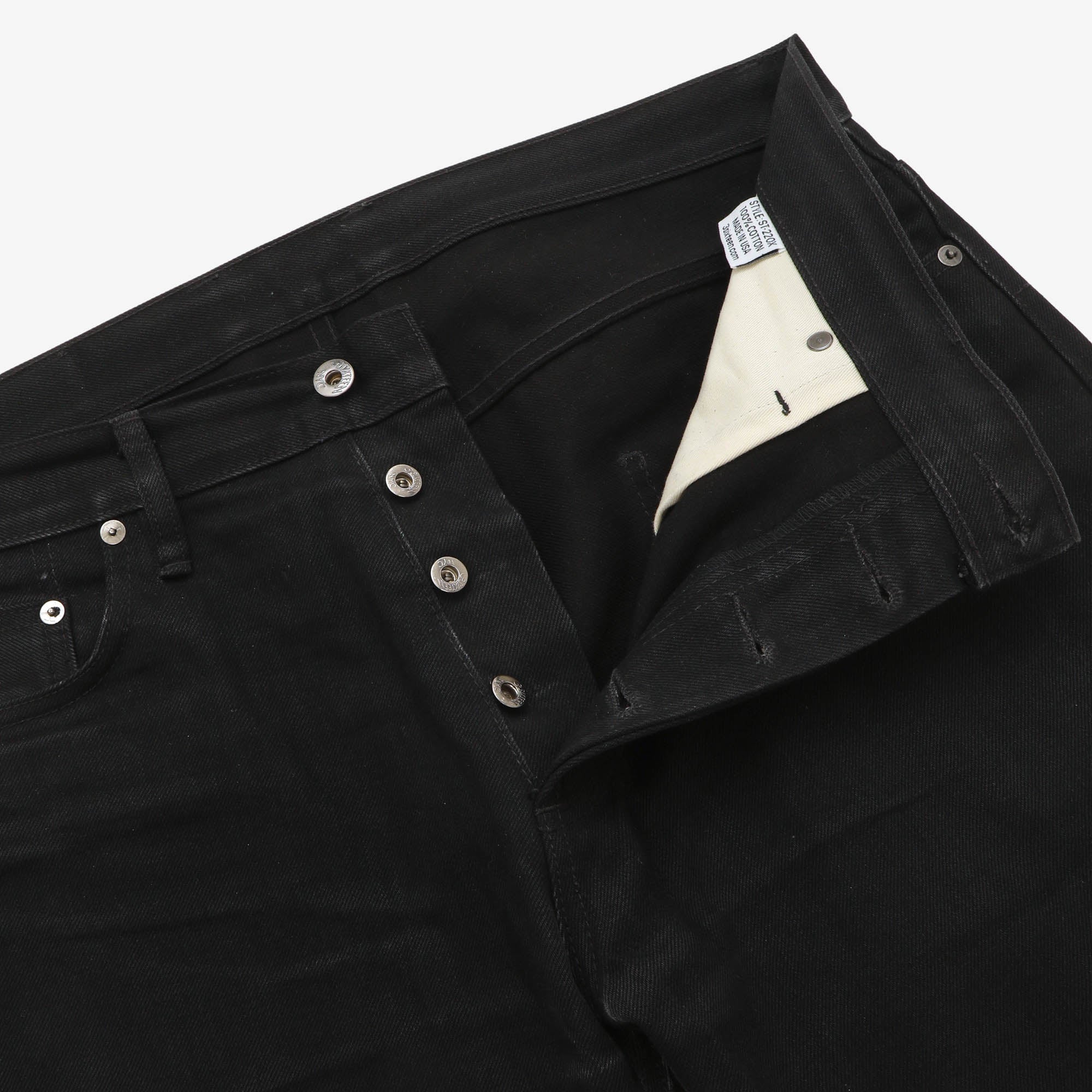 14.5oz Slim Tapered Selvedge Jeans (36W X 30.5L) - Image 3