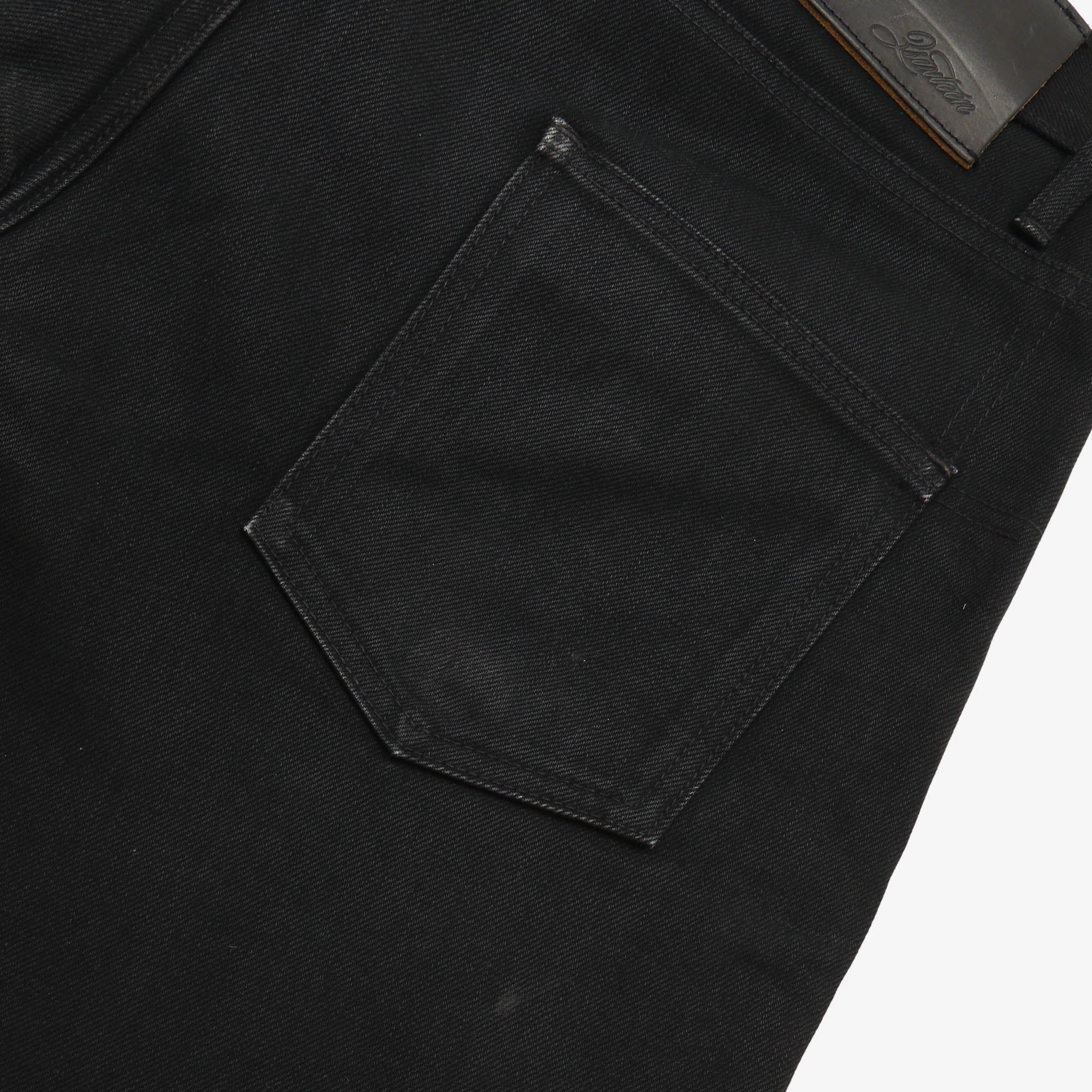 14.5oz Slim Tapered Selvedge Jeans (36W X 30.5L) - Image 5