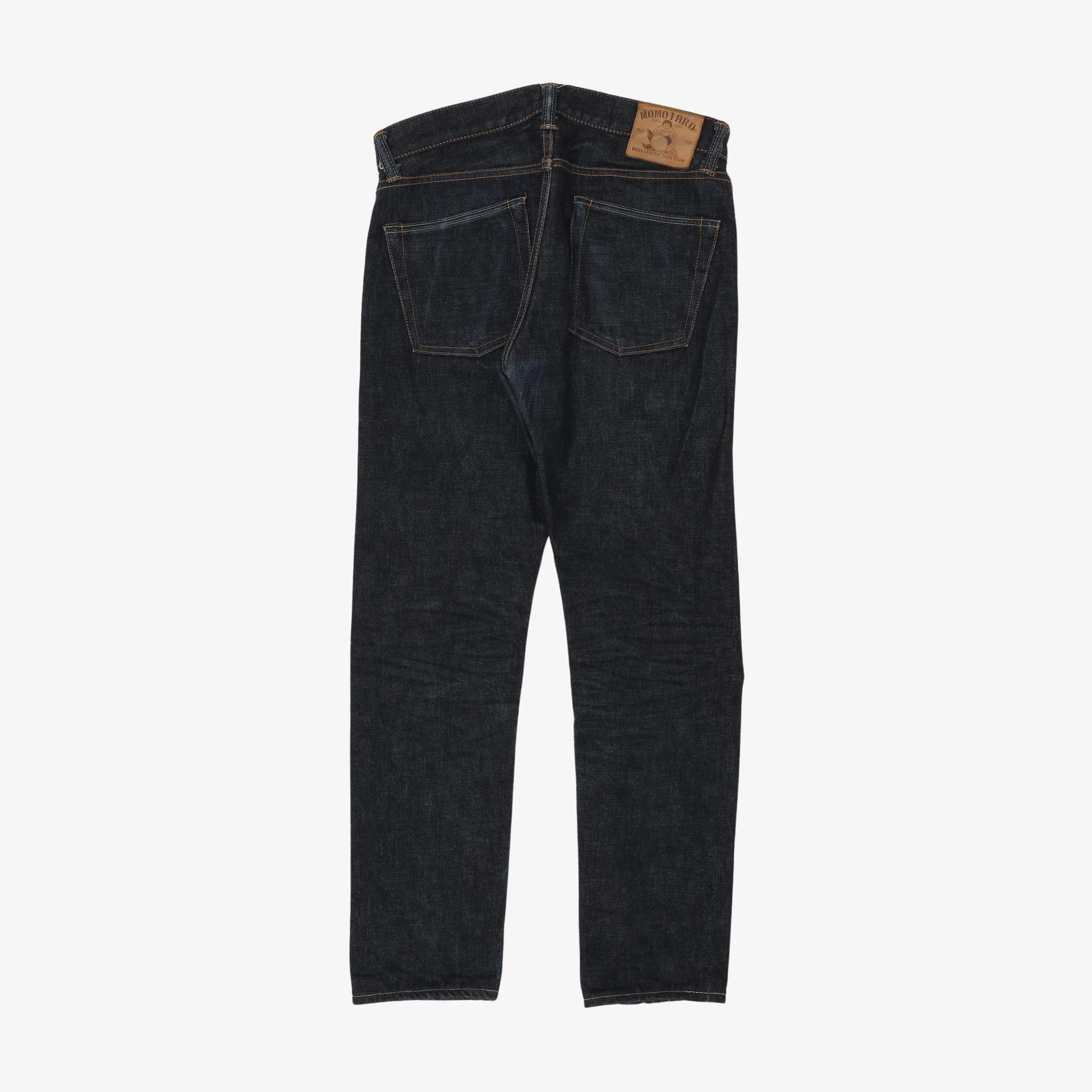 15.7oz Tight Tapered Selvedge Jeans (32W X 29.5L) - Image 2