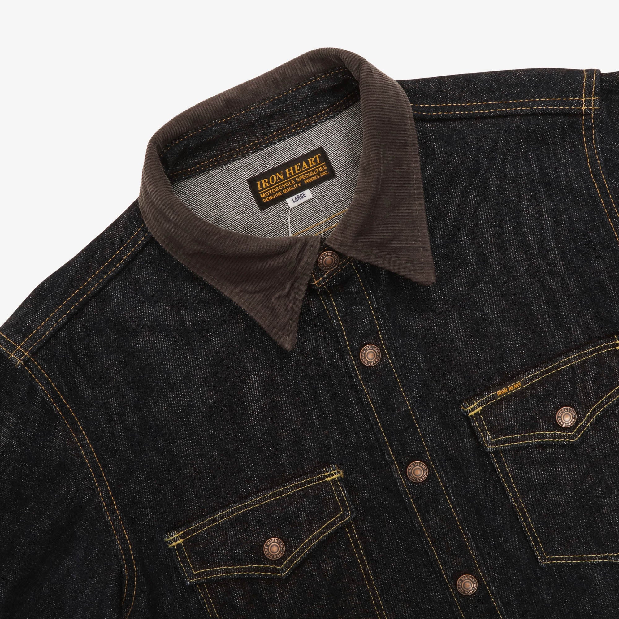 16oz Selvedge Denim CPO Shirt - Image 3
