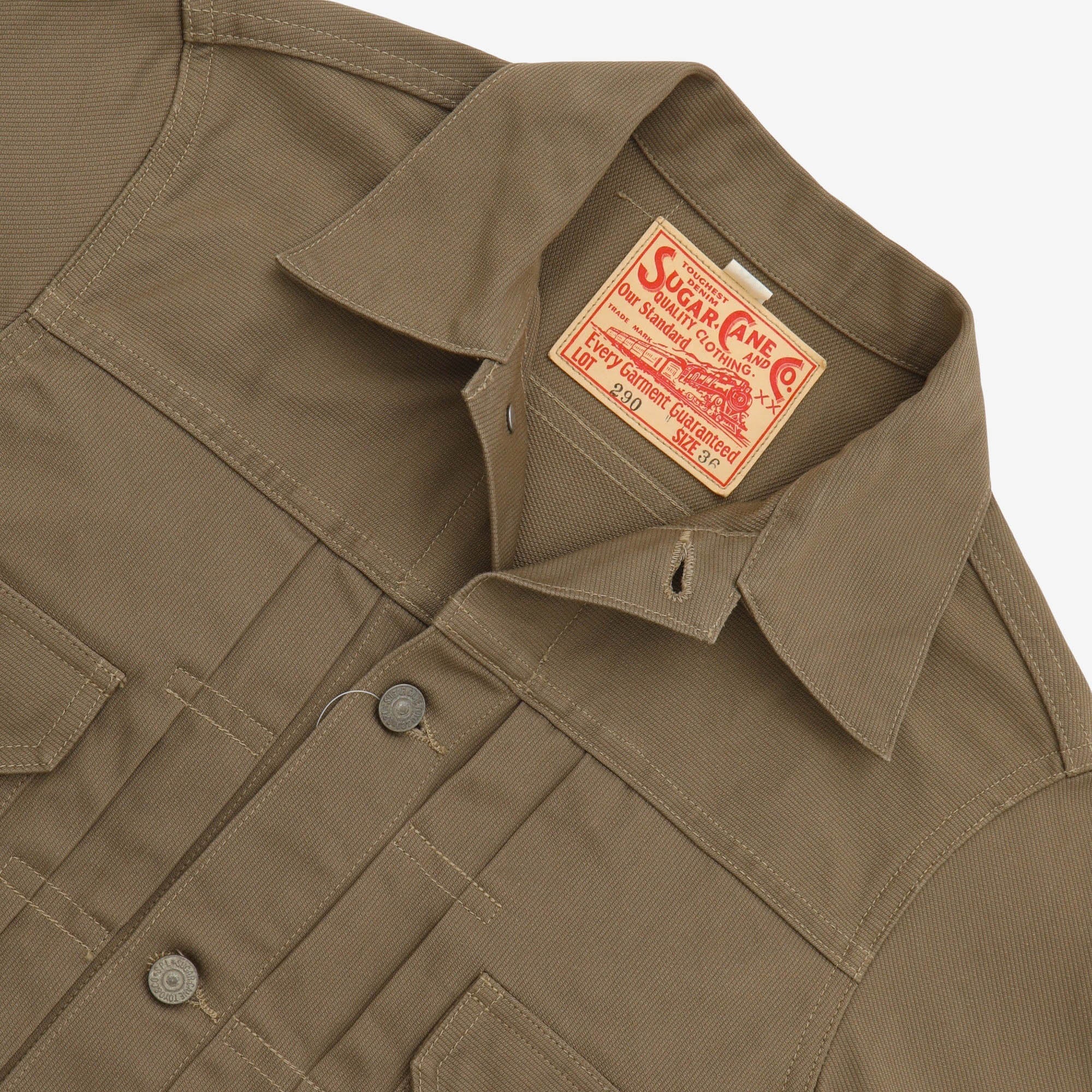 1953 Type 2 11oz Cotton Pique Jacket - Image 3