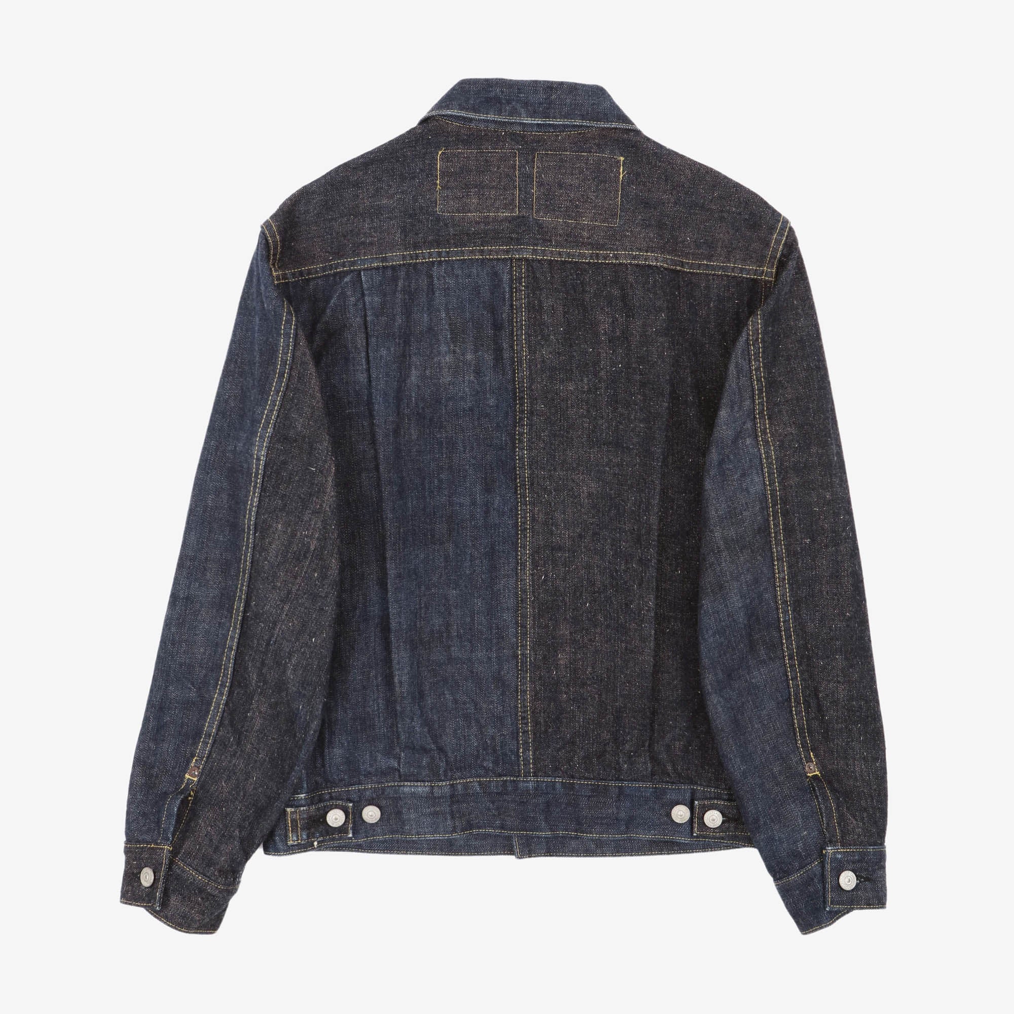 SC10701 Ryukyu X Hawaii 14oz Denim Blouse - Image 2