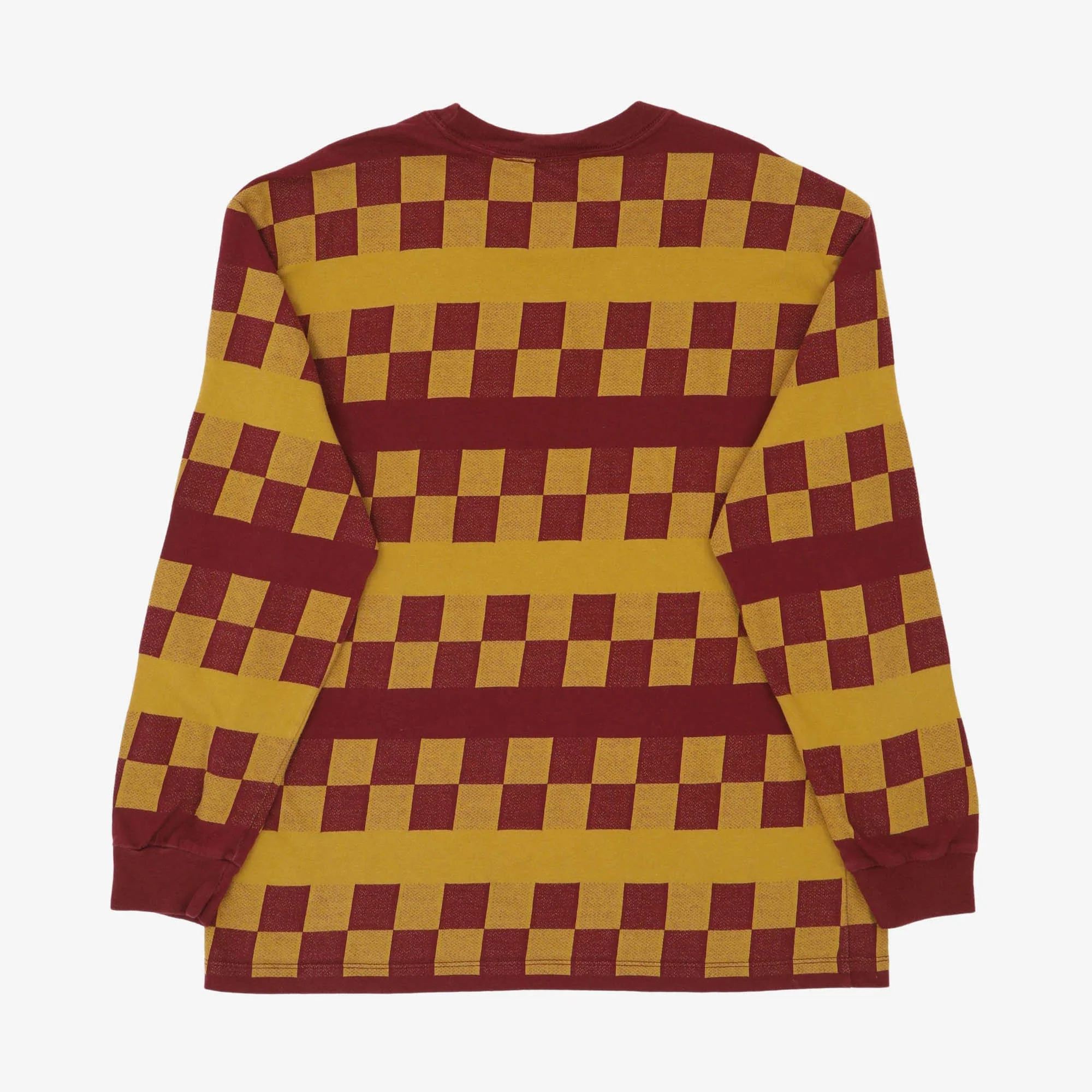 1980s Checkboard LS Tee - Image 2