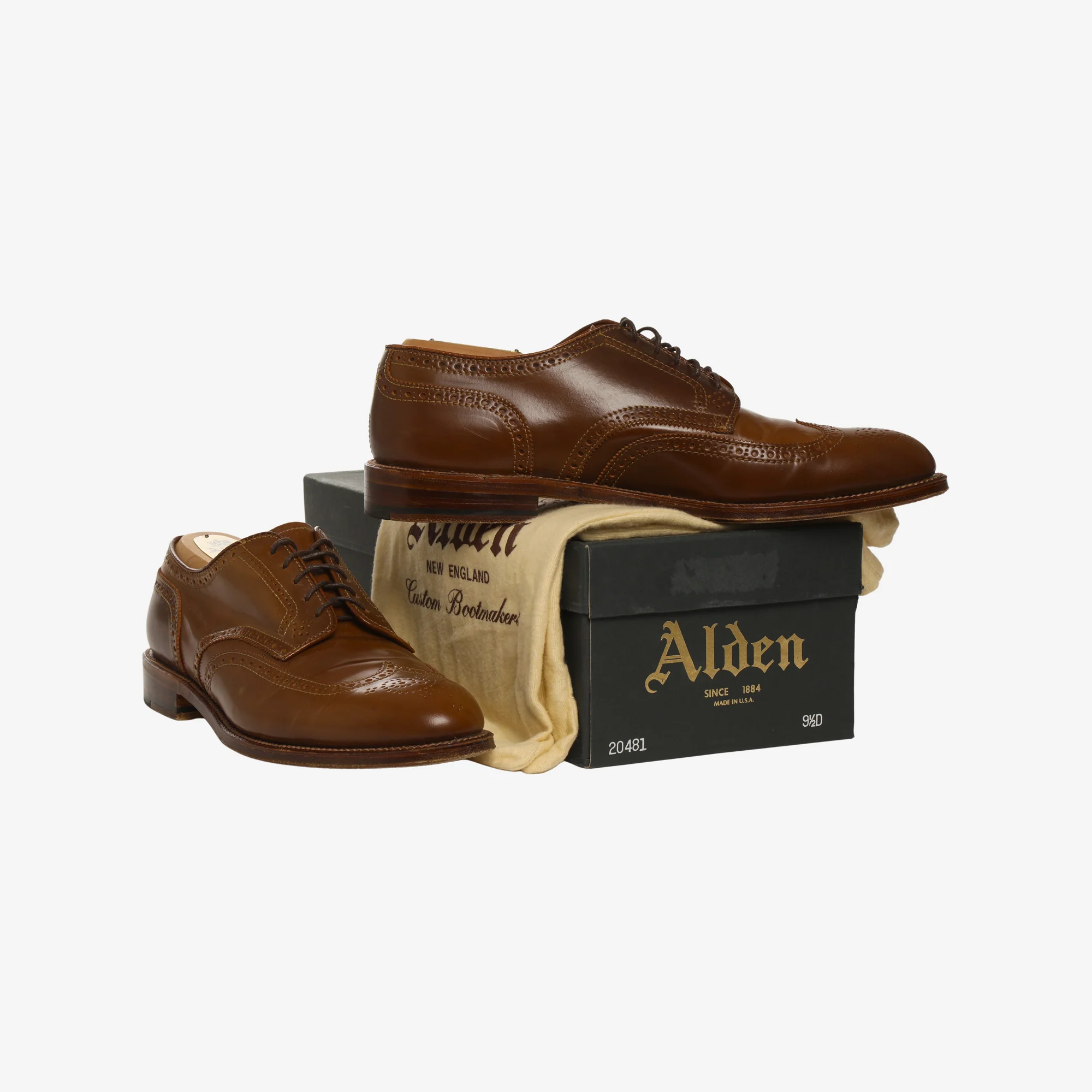 20481 Cordovan Short Wing Blucher + Trees - Image 2