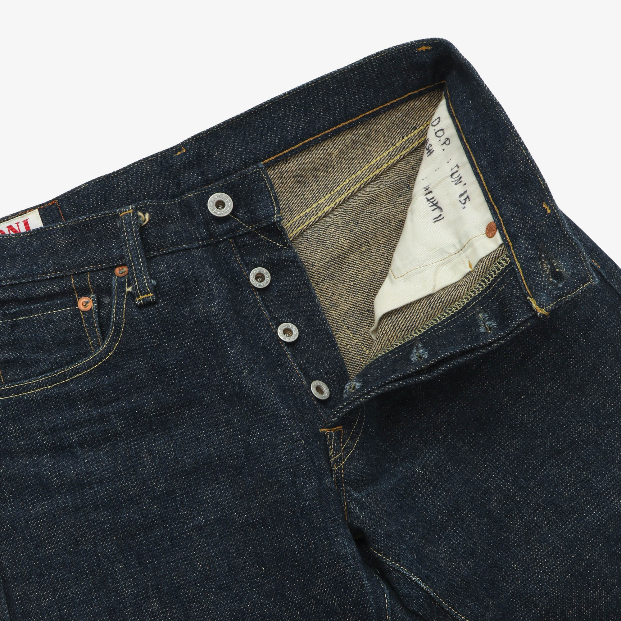 20oz Slim Straight Secret Selvedge Denim (30W X 29.5L) - Image 3