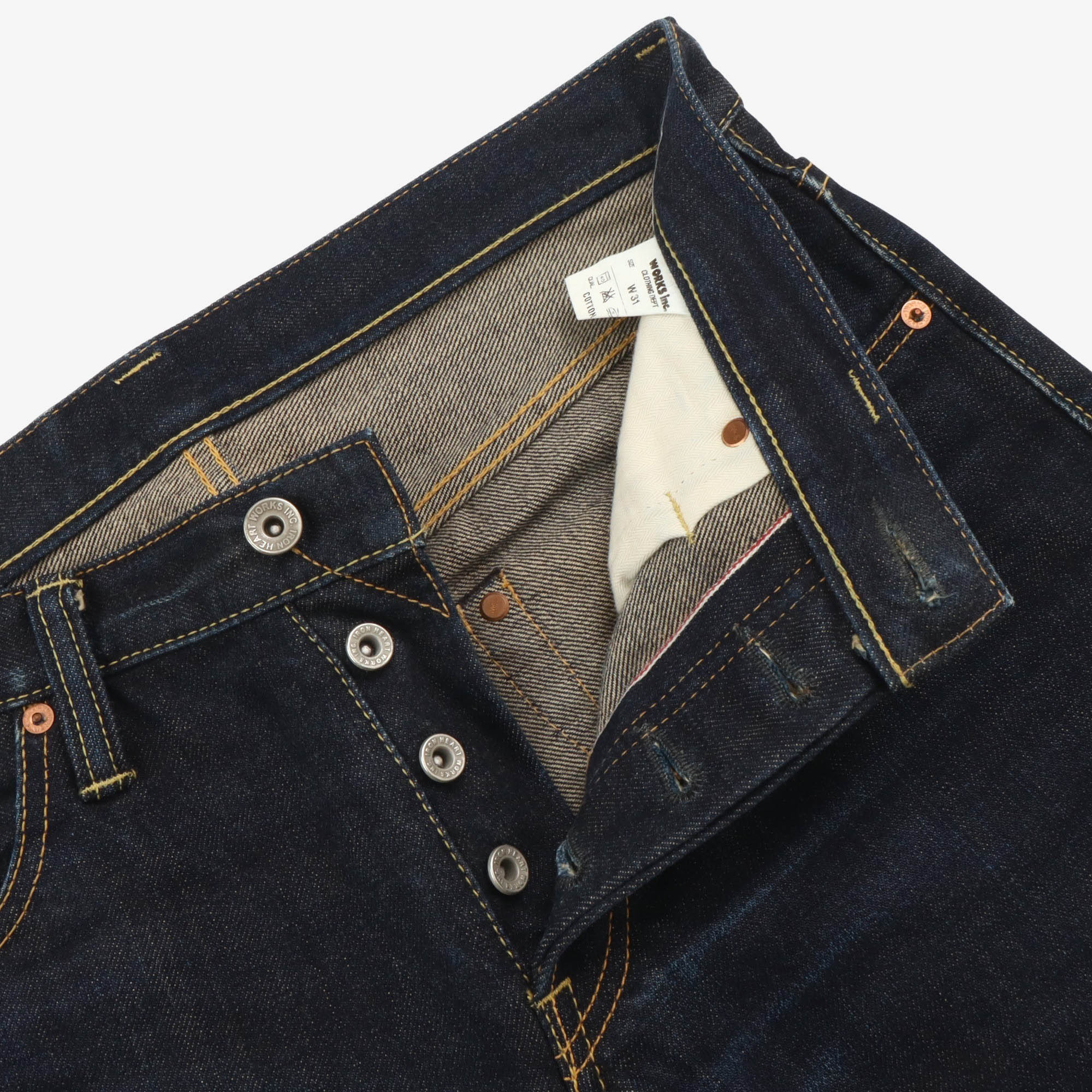 21oz Selvedge Slim Denim (31W X 31.5L) - Image 5