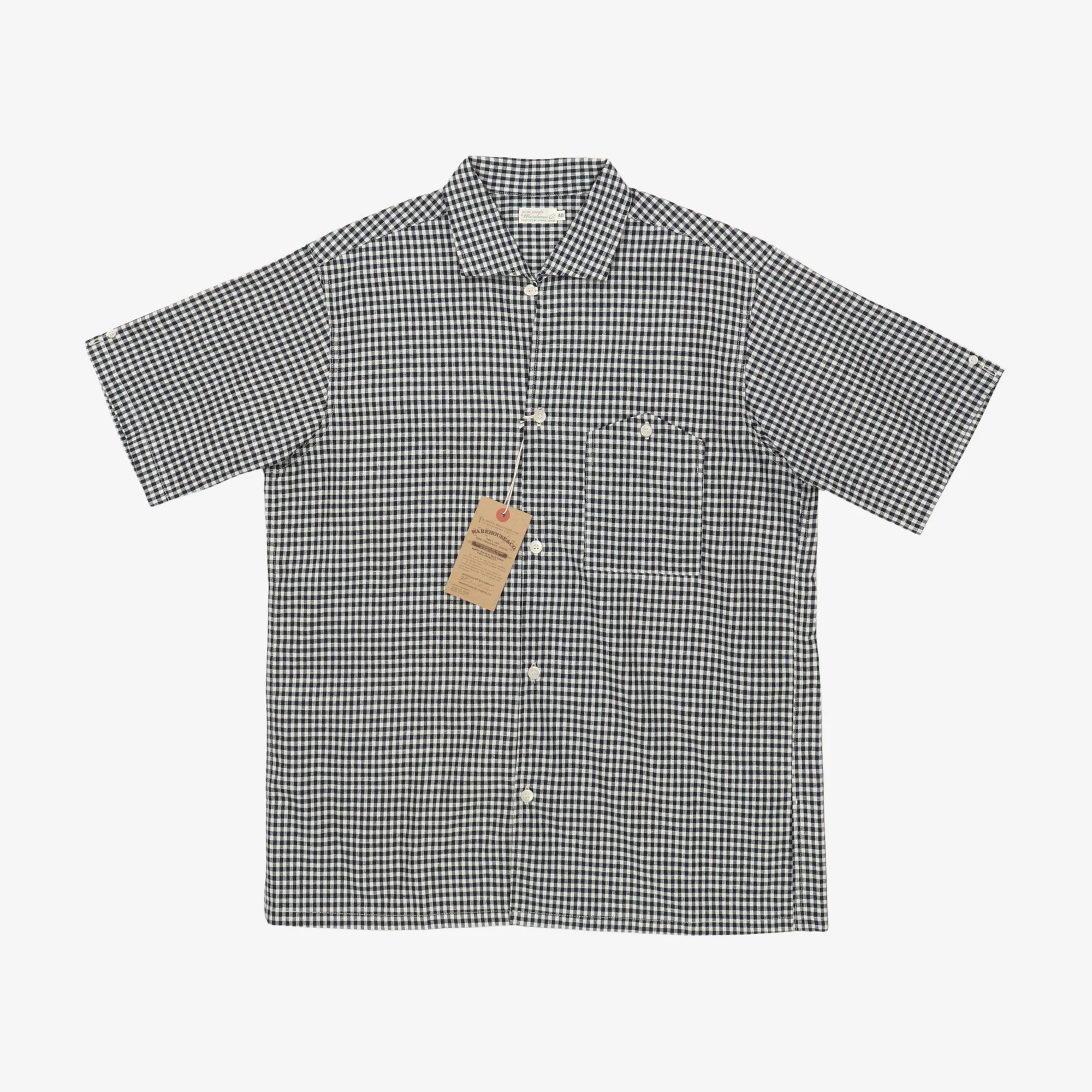 3091 Duck Digger SS Gingham Shirt