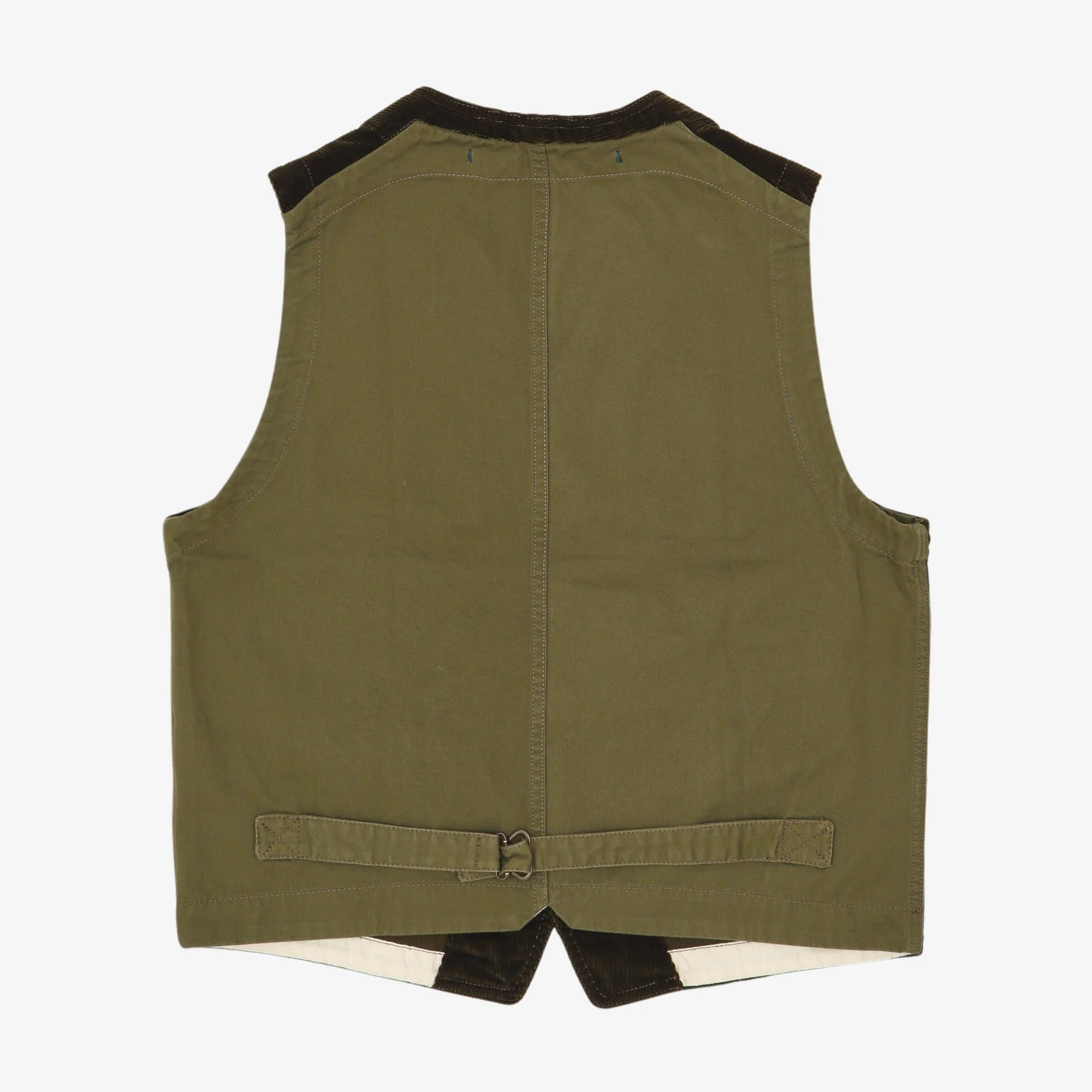 403-SN814 Corduroy Workwear Vest - Image 2