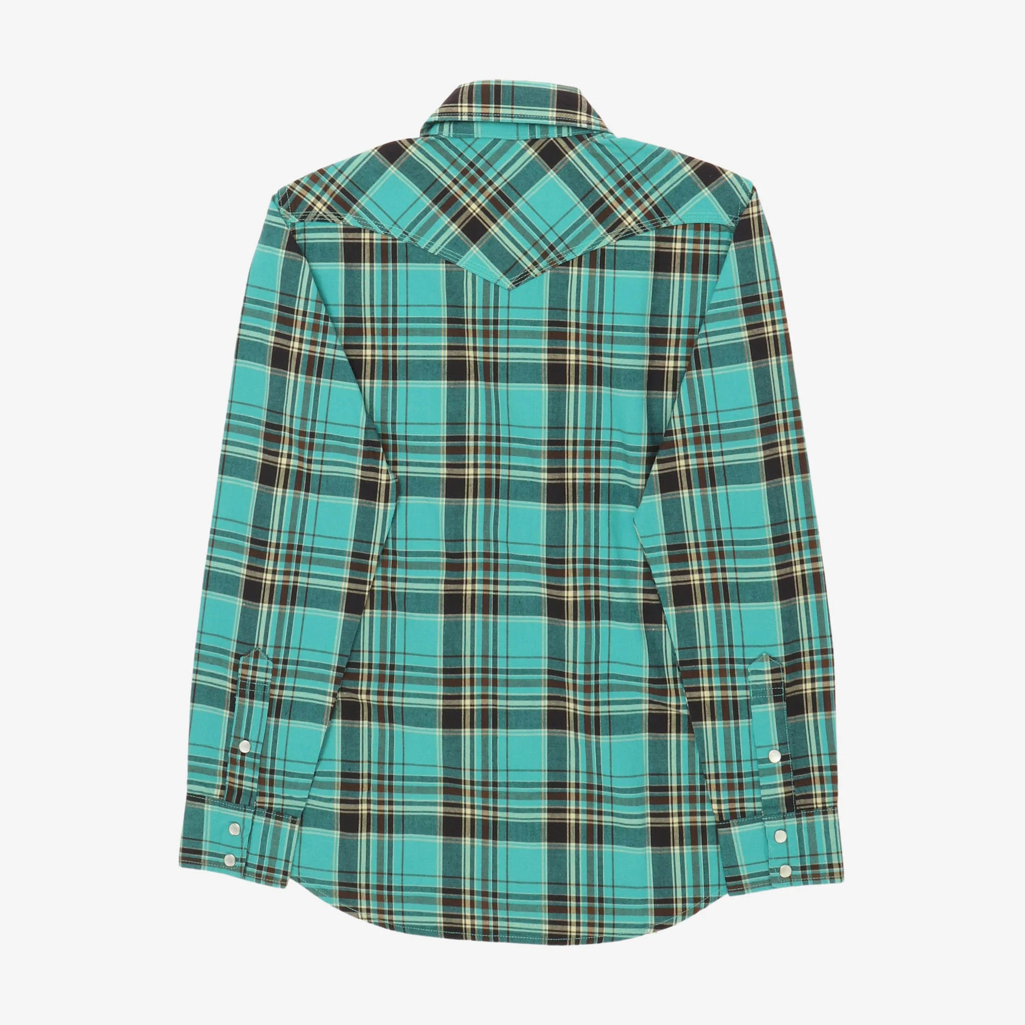 5oz Madras Check Western Shirt - Image 2