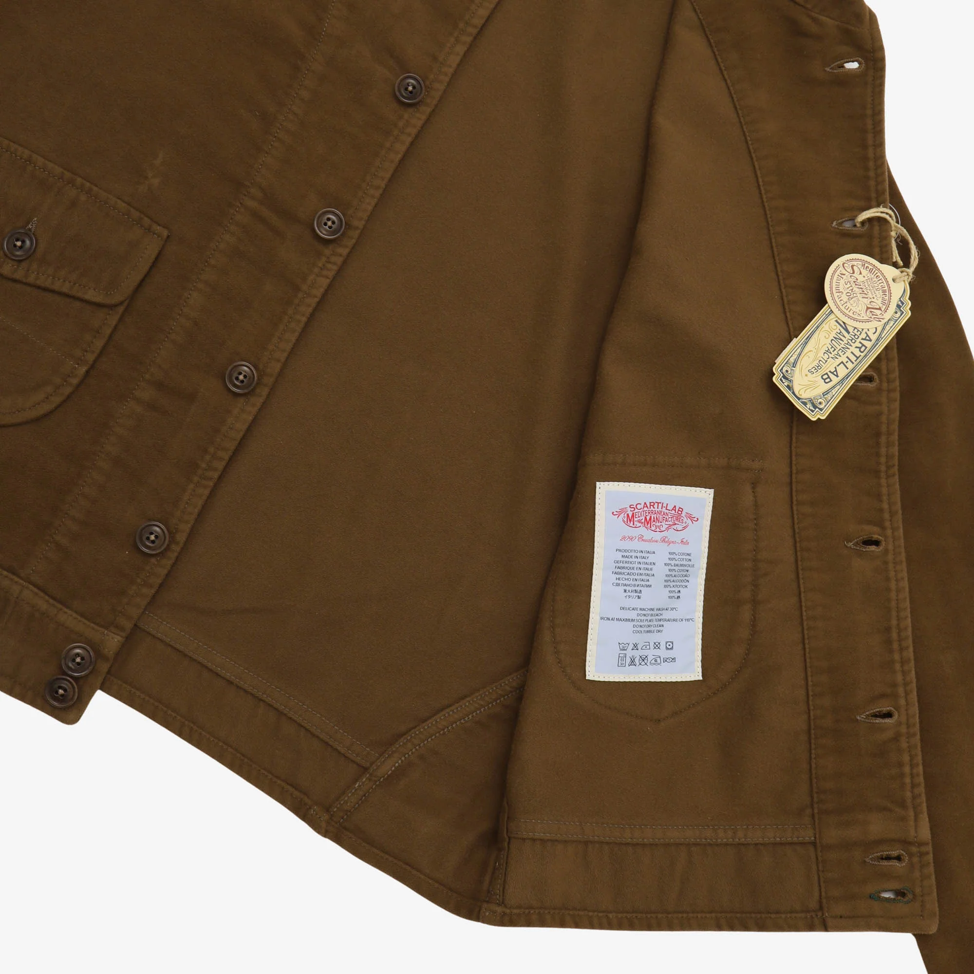 707-SN802 Moleskin Cossack Jacket - Image 4