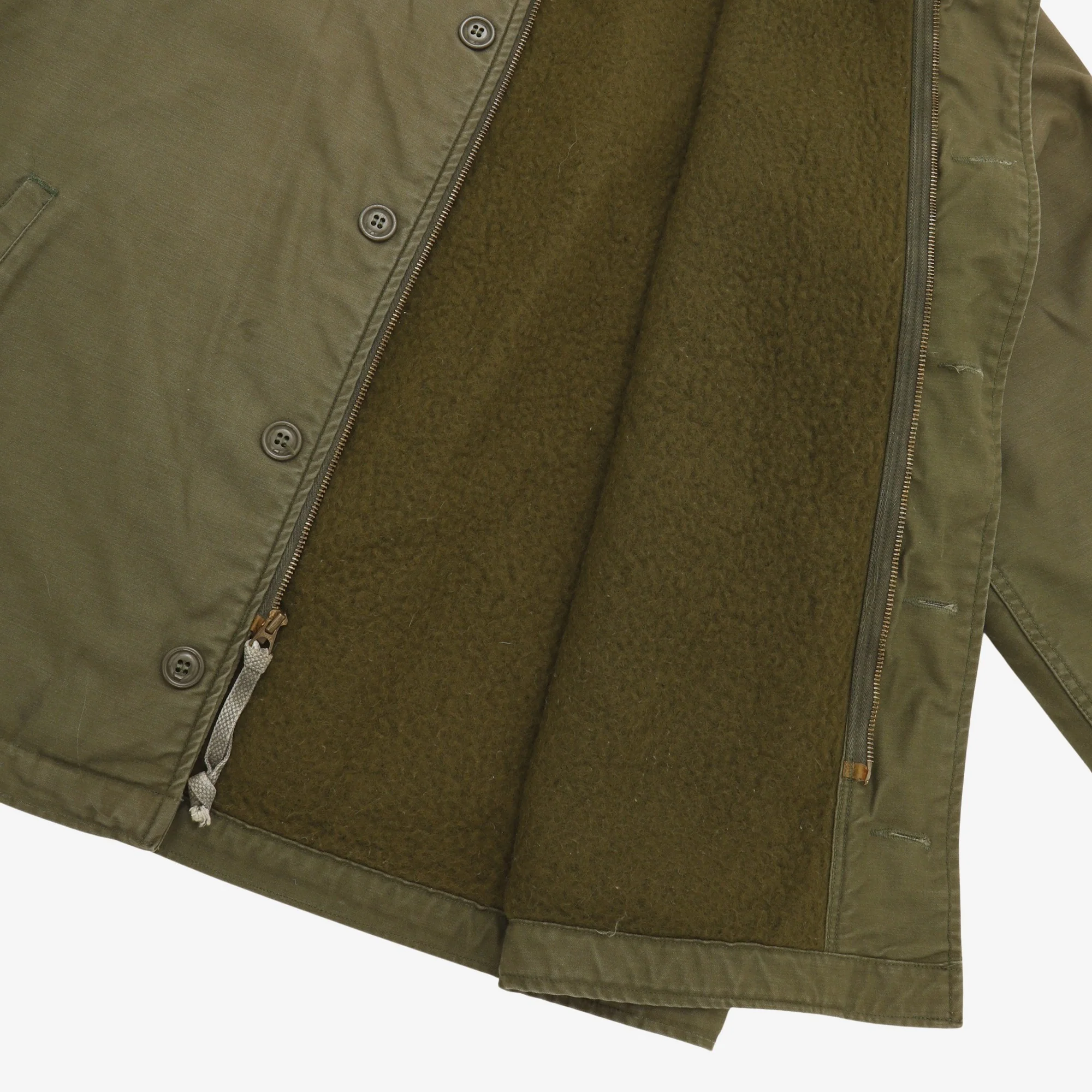 80s USN A-2 Deck Jacket - Image 4