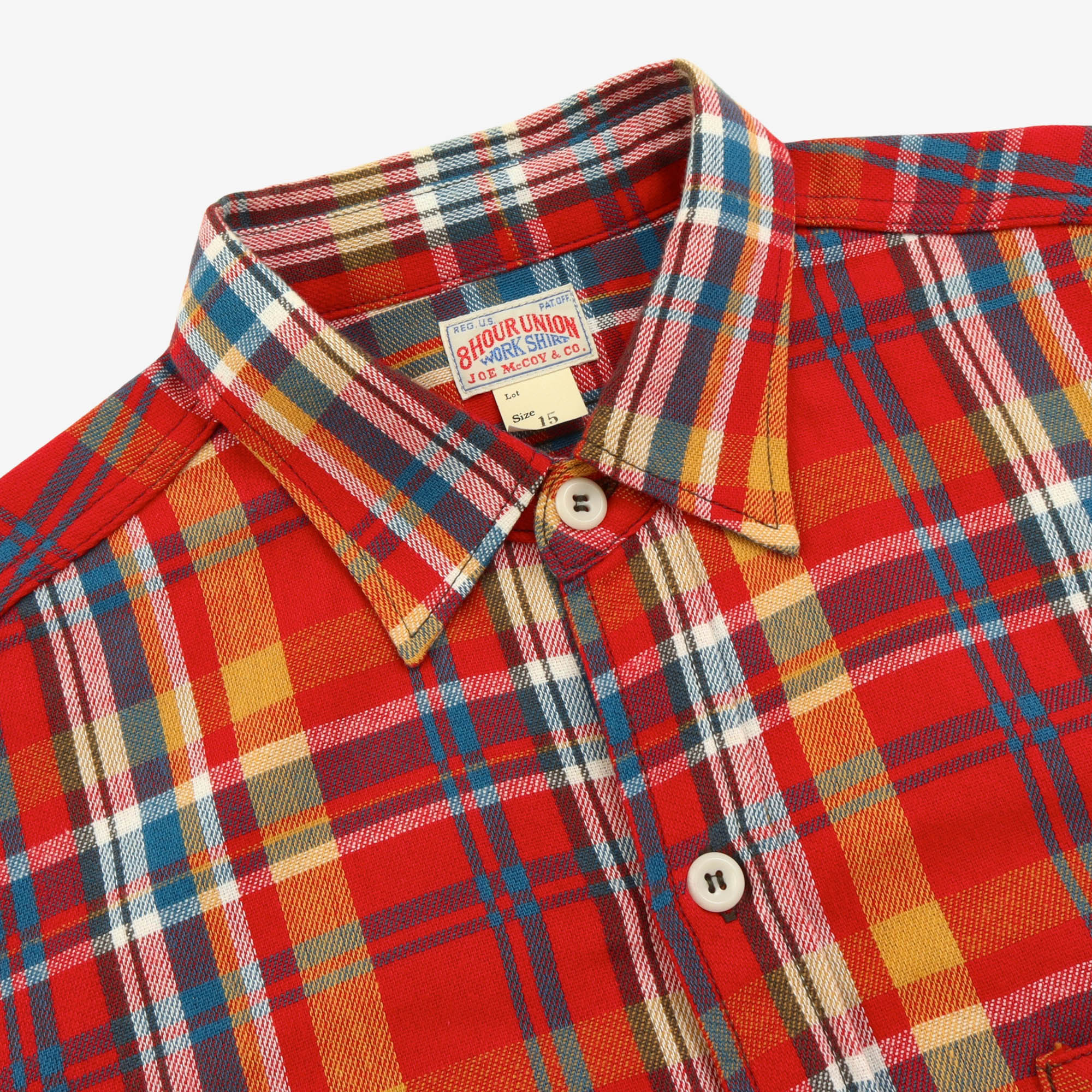 8HU Check Flannel Shirt - Image 3