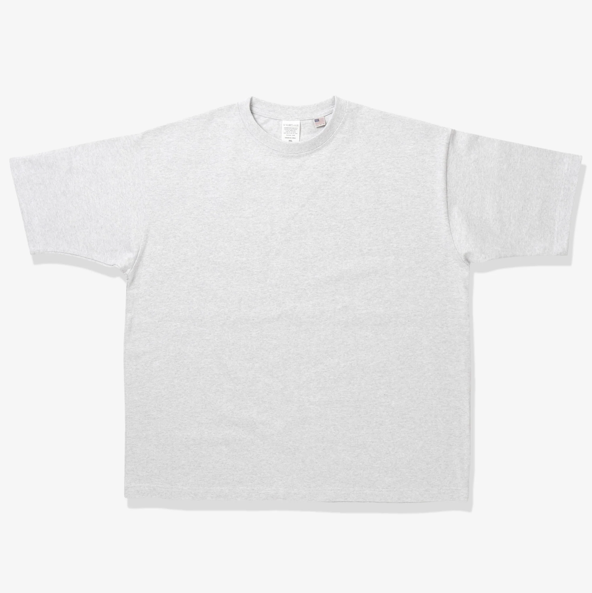 8oz USA Cotton T-Shirt - Grey