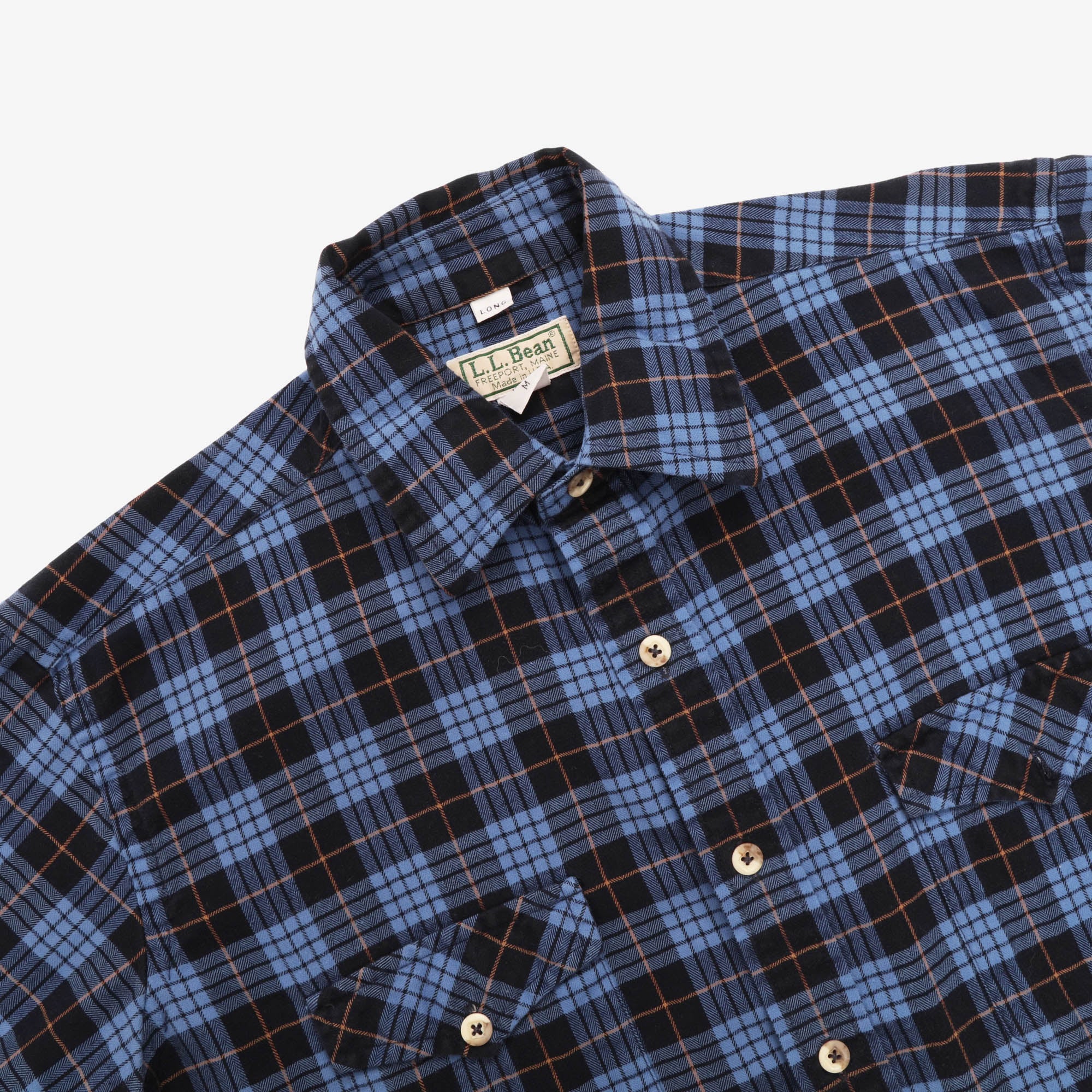 90s Plaid Flannel Shirt - Image 3