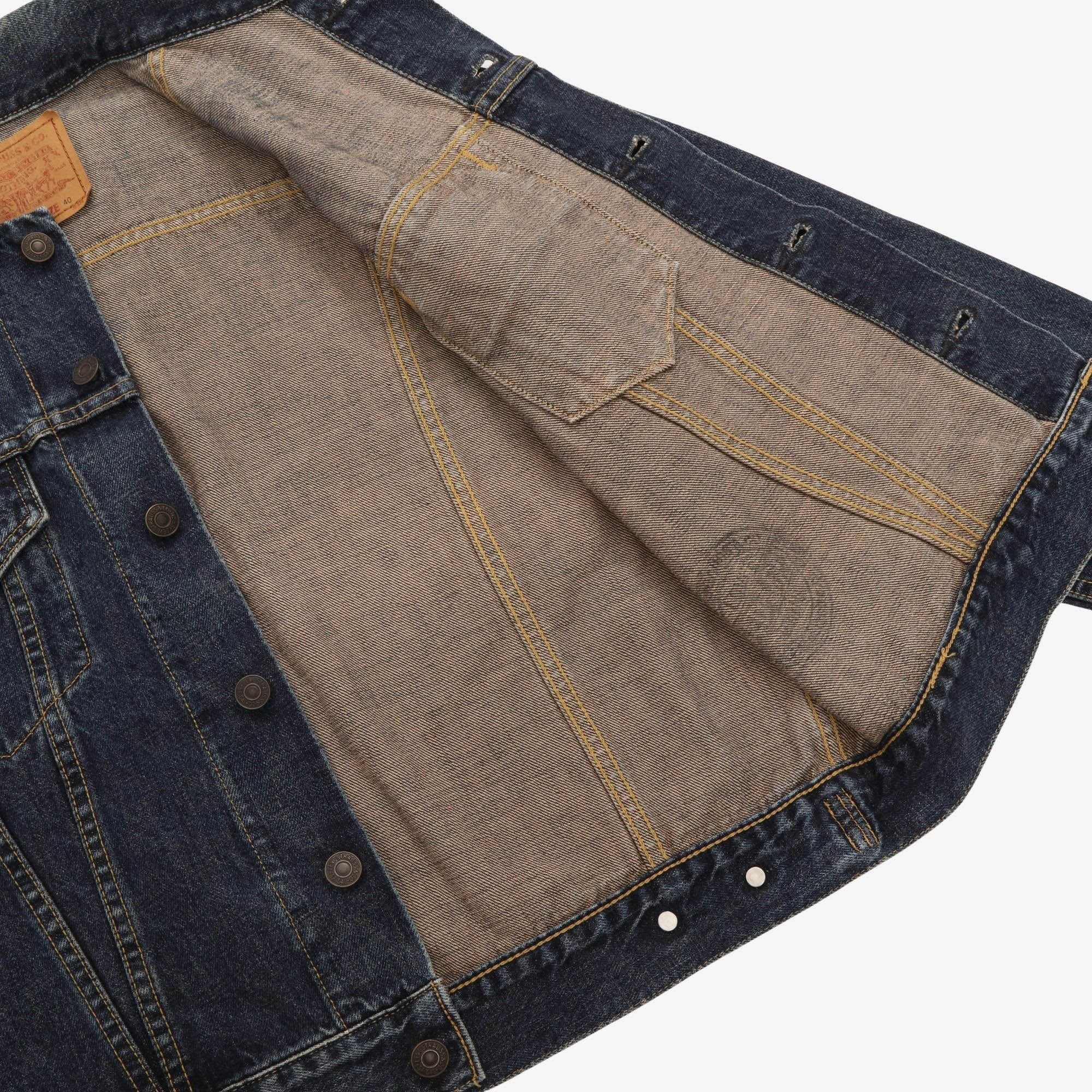 90s Repro Type 3 Denim Jacket (Hong Kong) - Image 4