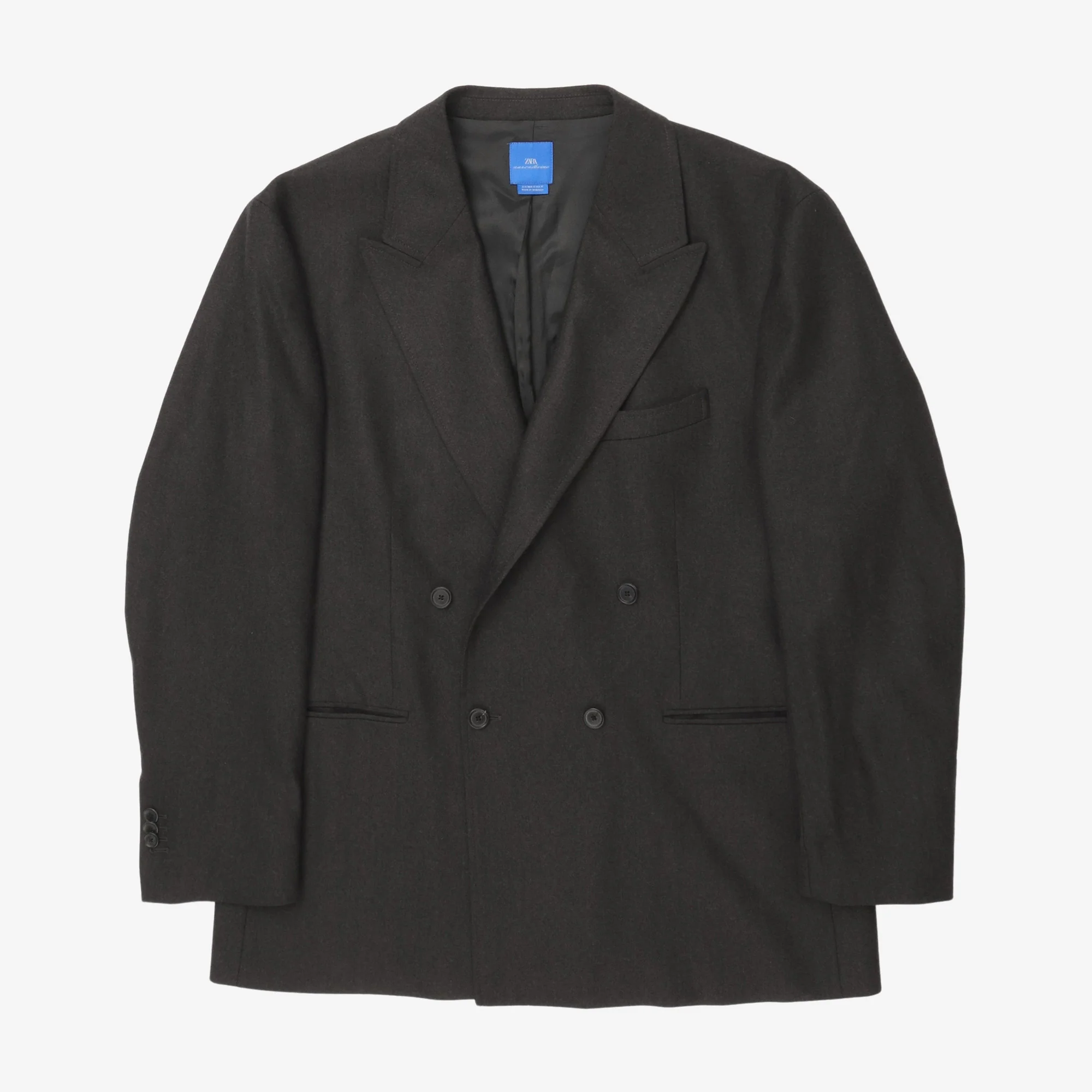 Aaron Levine DB Wool Suit Blazer