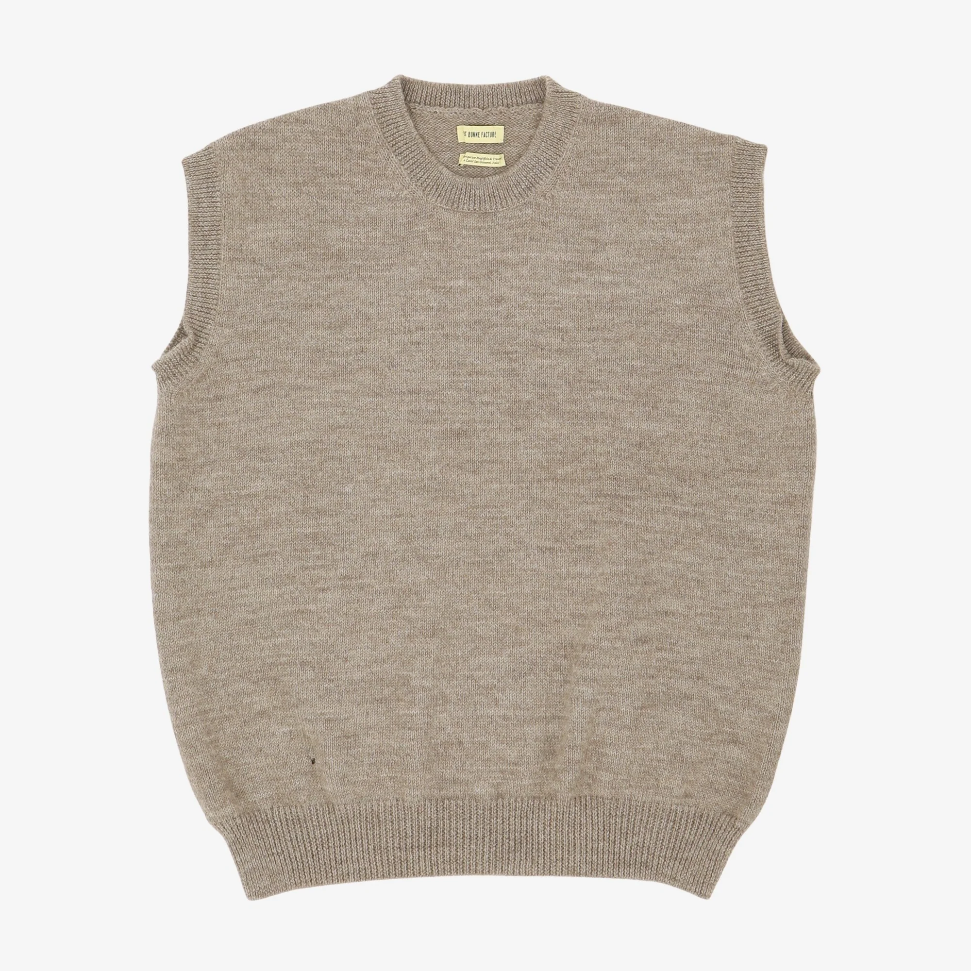 Alpaca Blend Sweater Vest