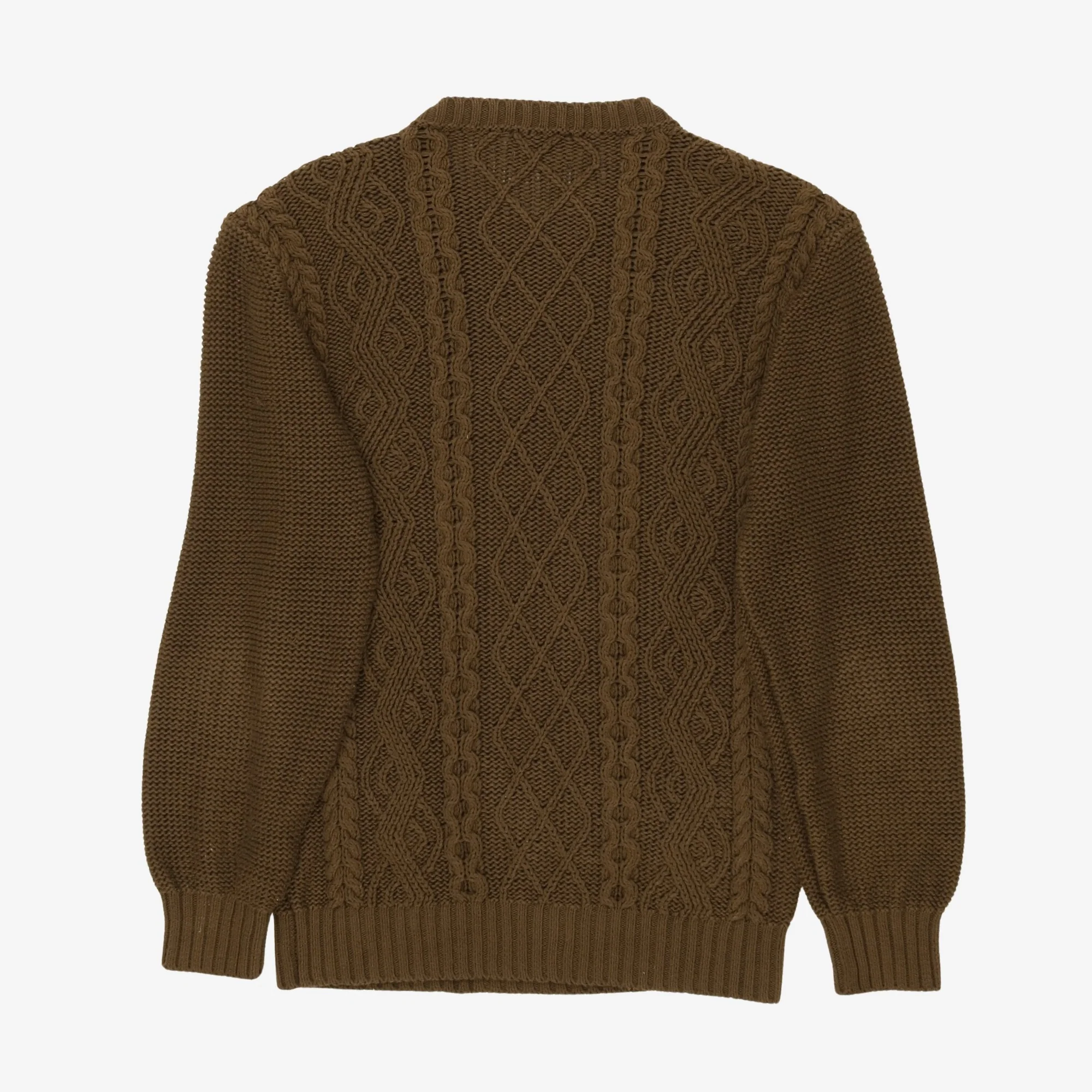 Aran Knit Sweater - Image 2