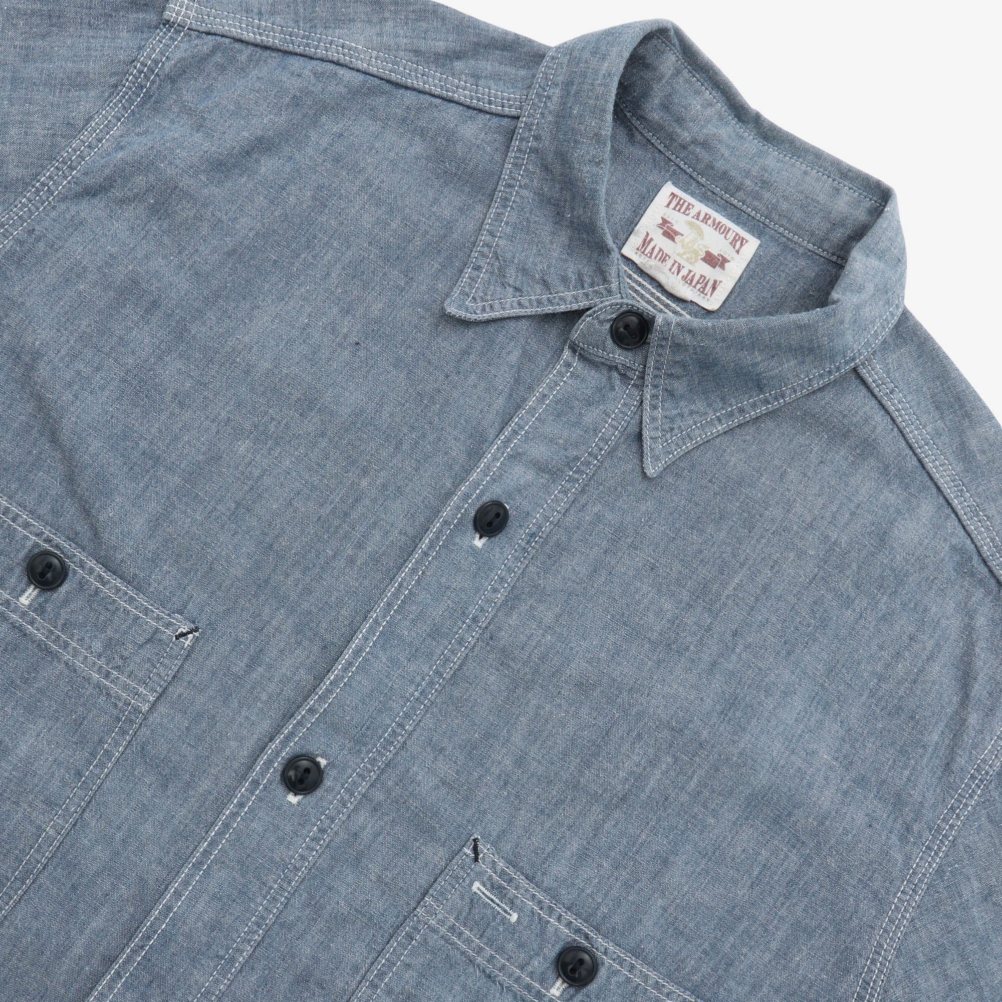 Chambray Work Shirt (The Armoury) - Image 3