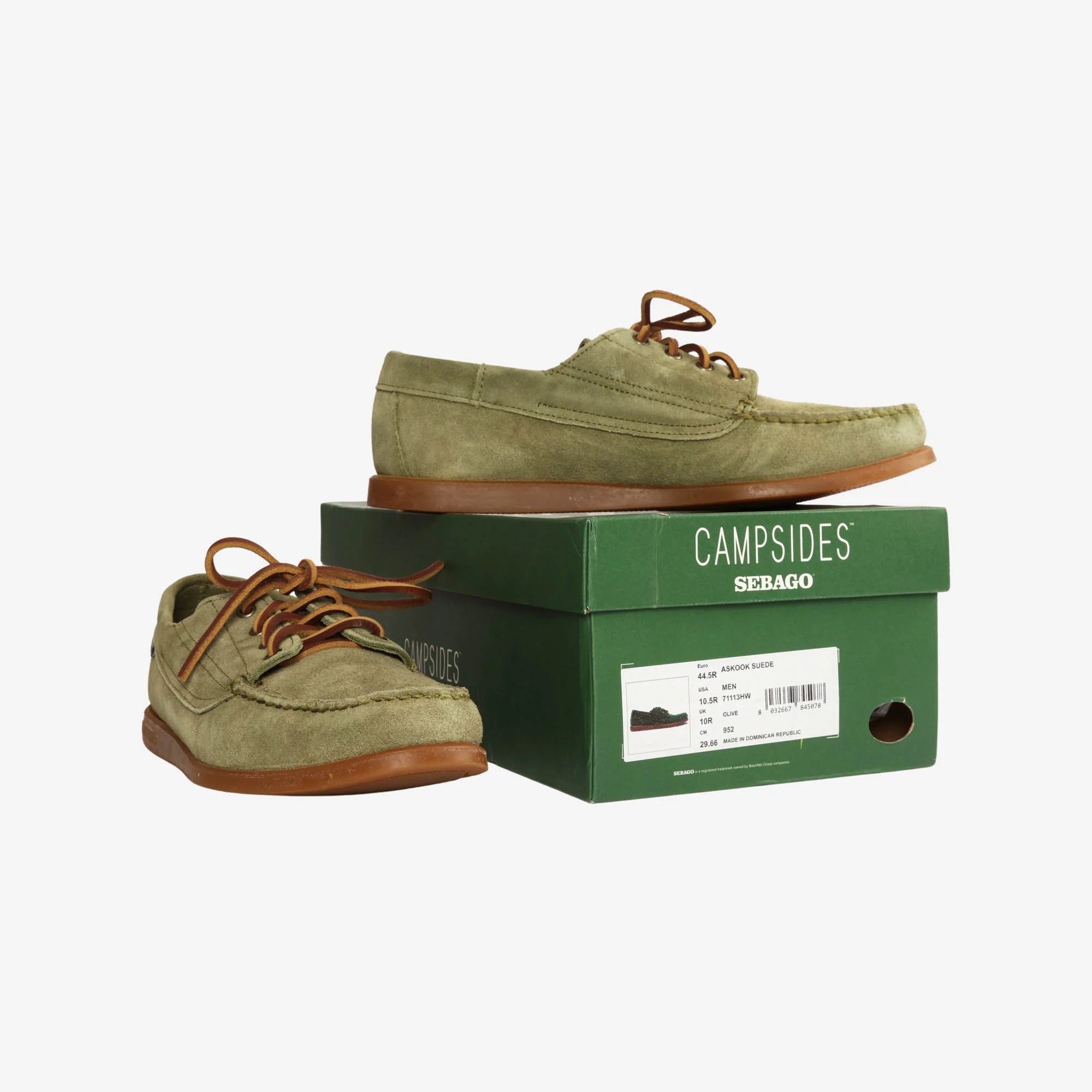 Askook Suede Boat Shoes - Image 2