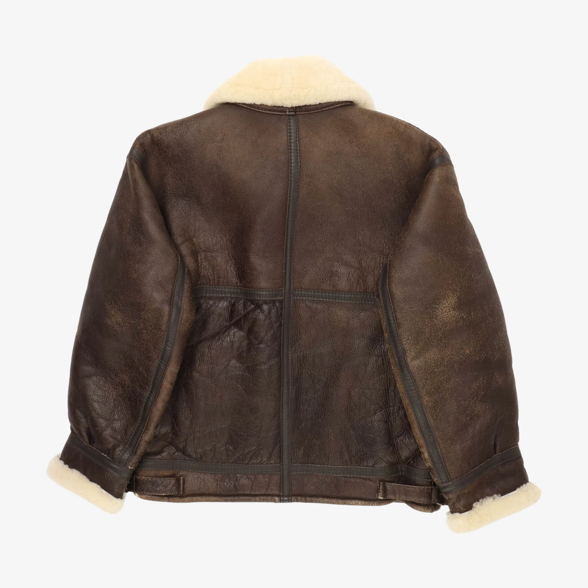B-3 Sheepskin Bomber Jacket (Repro) - Image 2