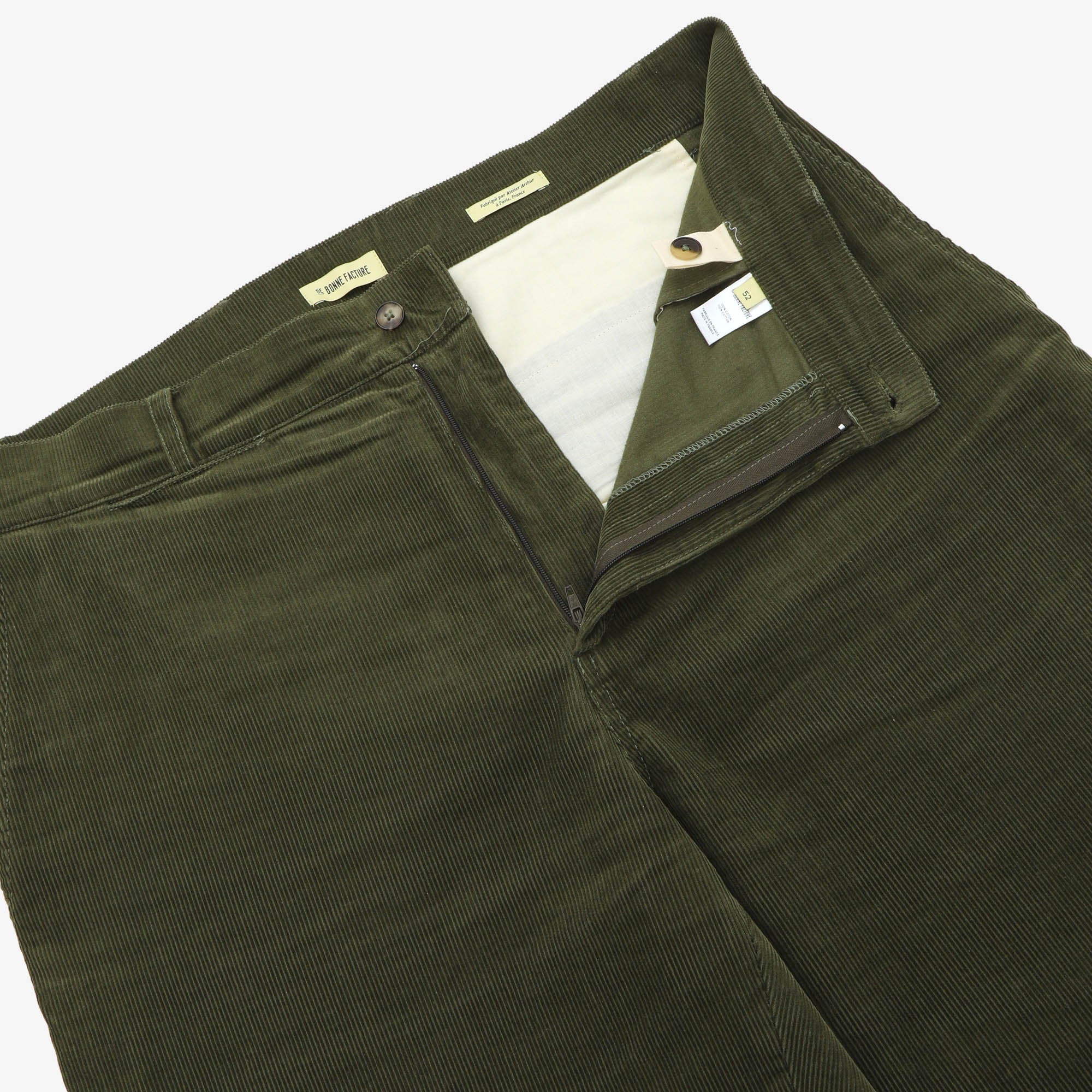 Balloon Corduroy Trousers (36W X 29.5L) - Image 3