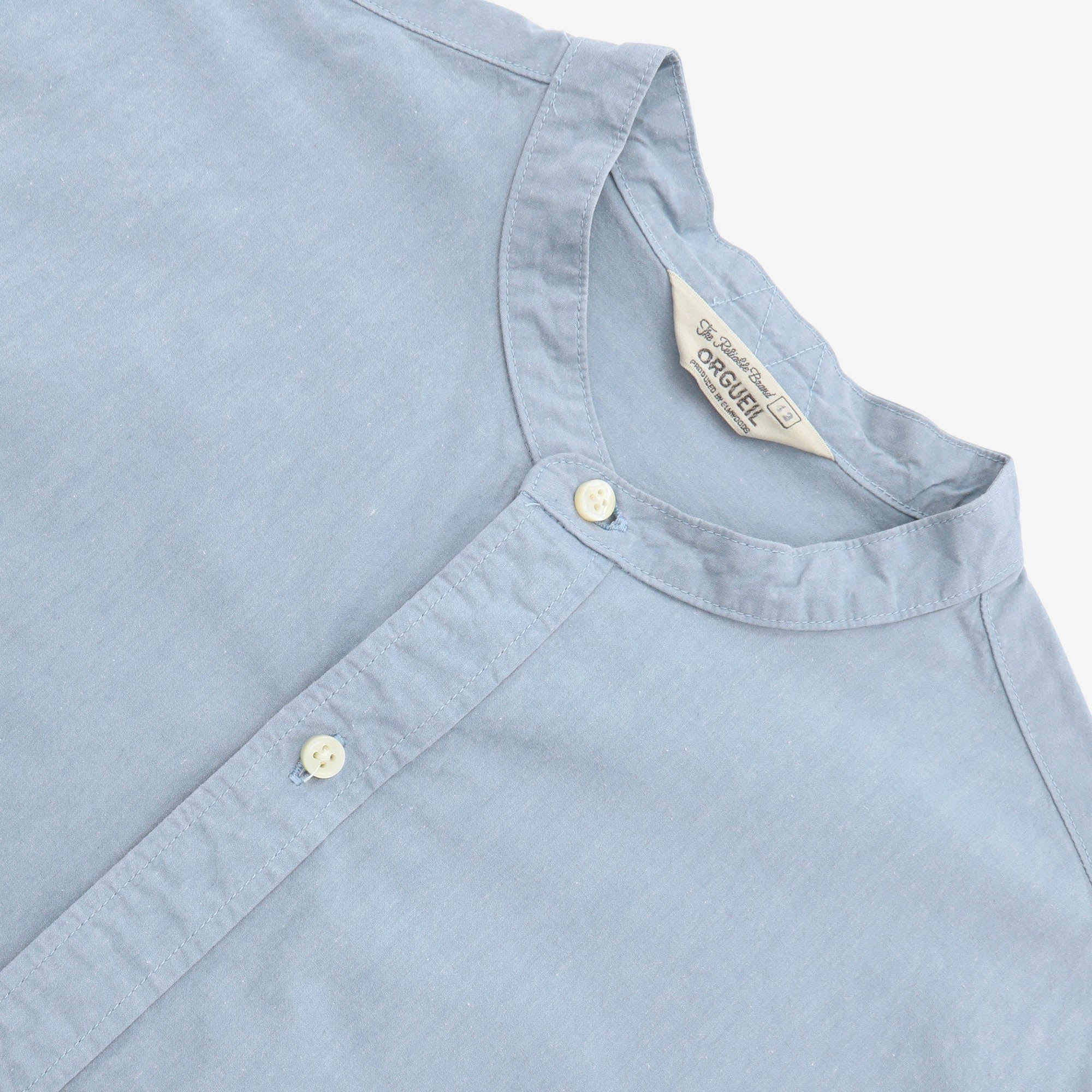 Band Collar Dress Shirt - Image 3