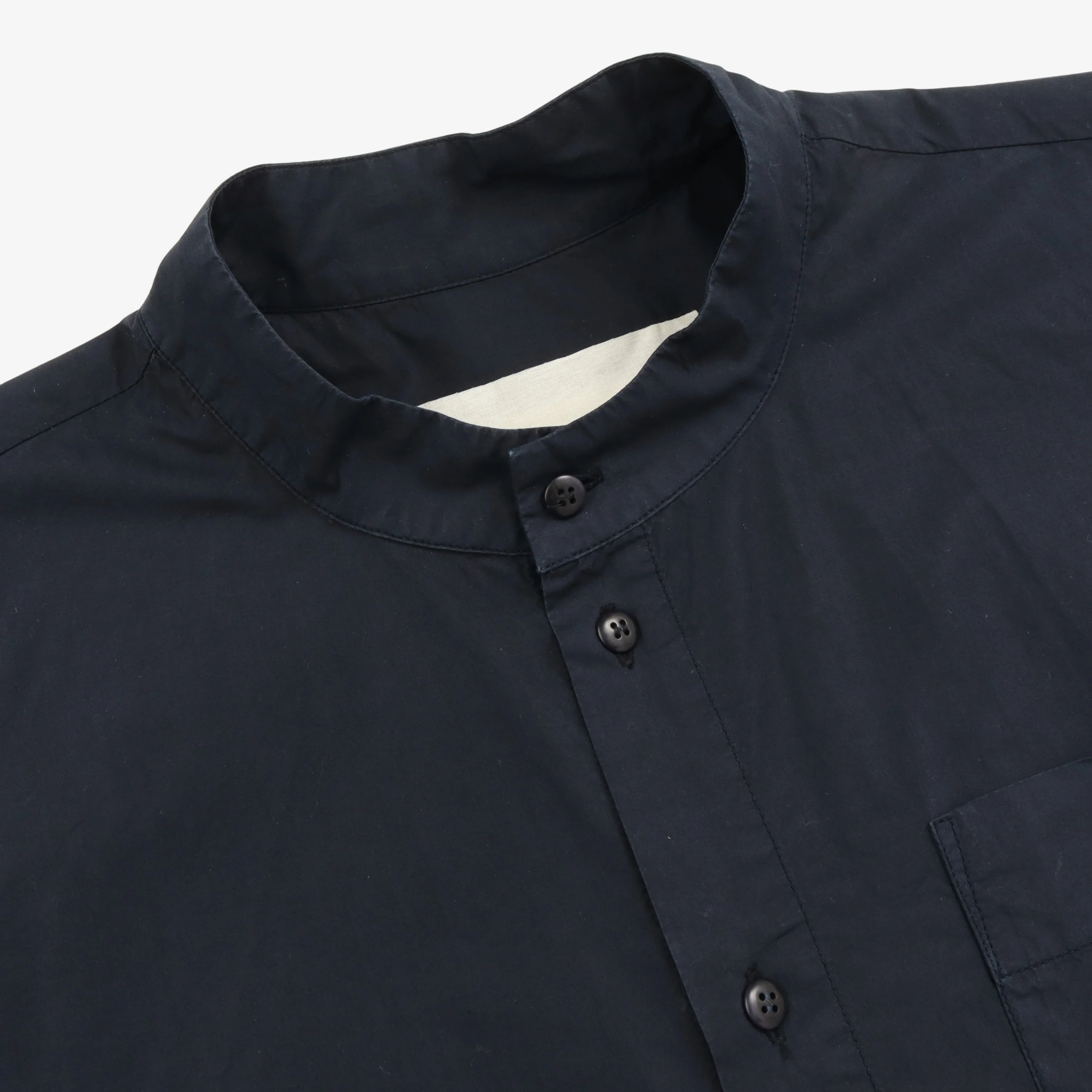 Band Collar Pocket Shirt - Image 3