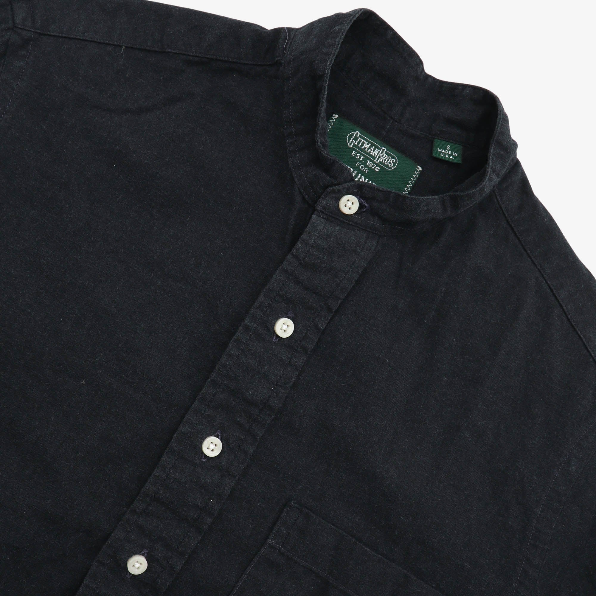 Band Collar Popover Shirt (Trunk) - Image 3