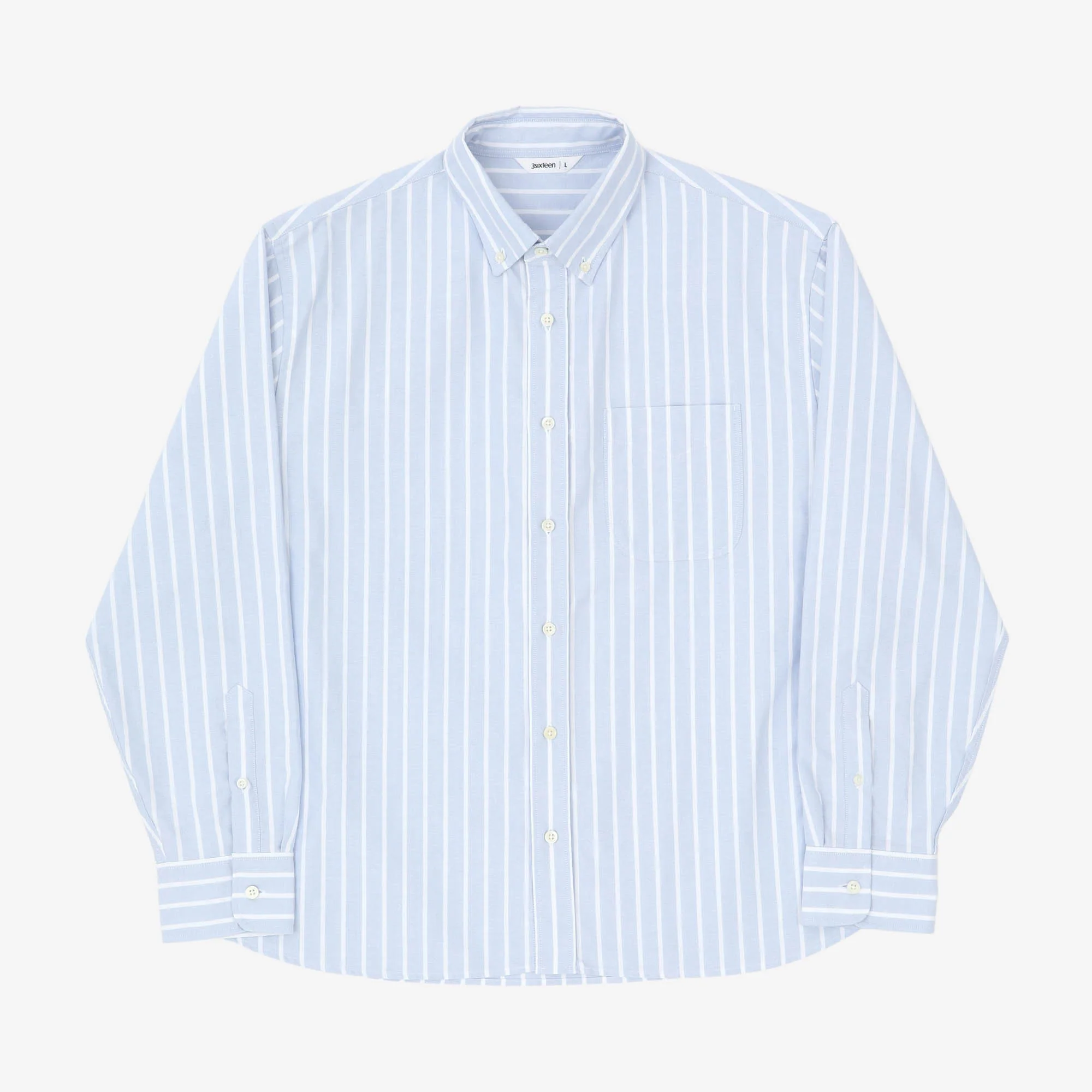 Banker Stripe Big Oxford Shirt