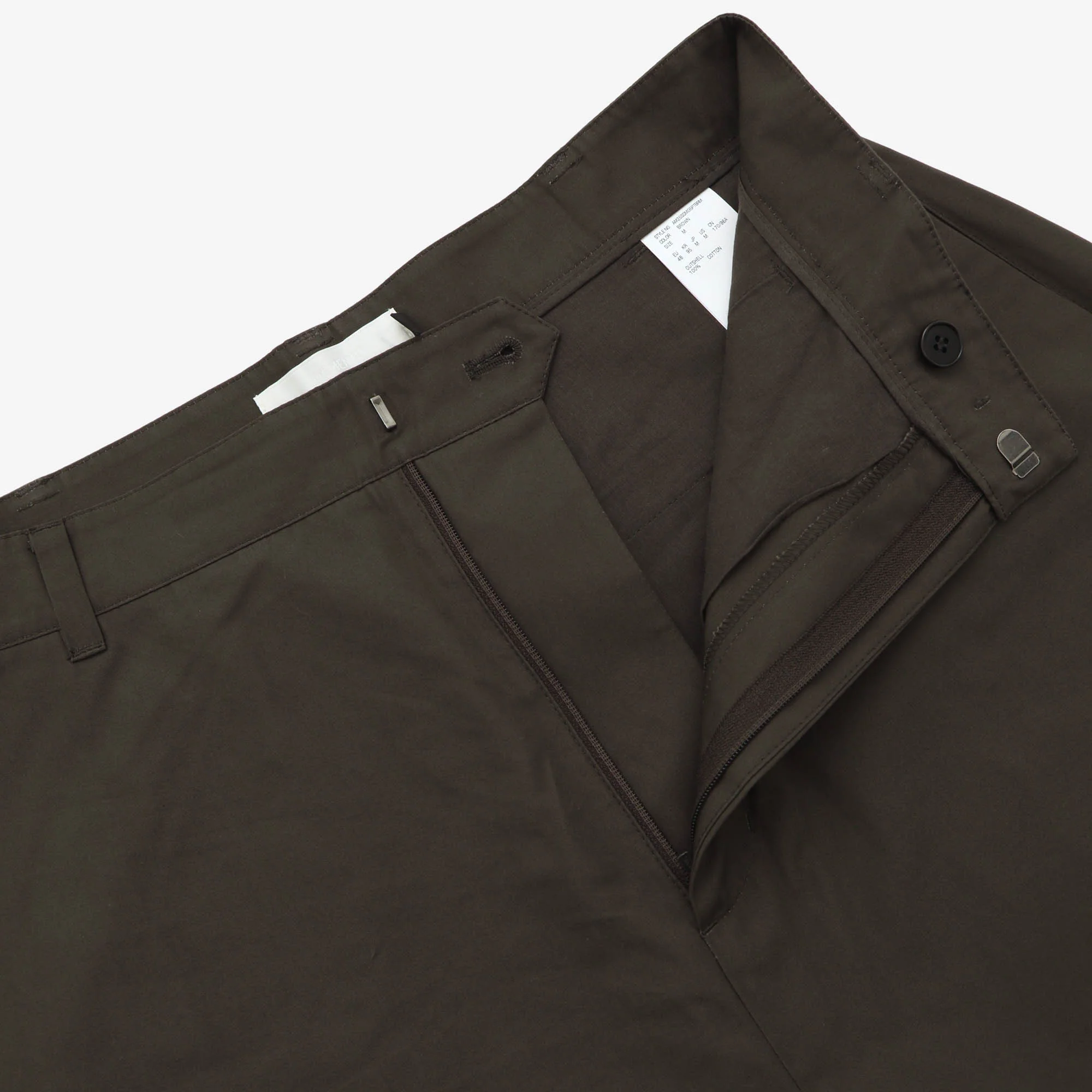 Barrel Leg Poplin Trousers (29W X 28.5L) - Image 3