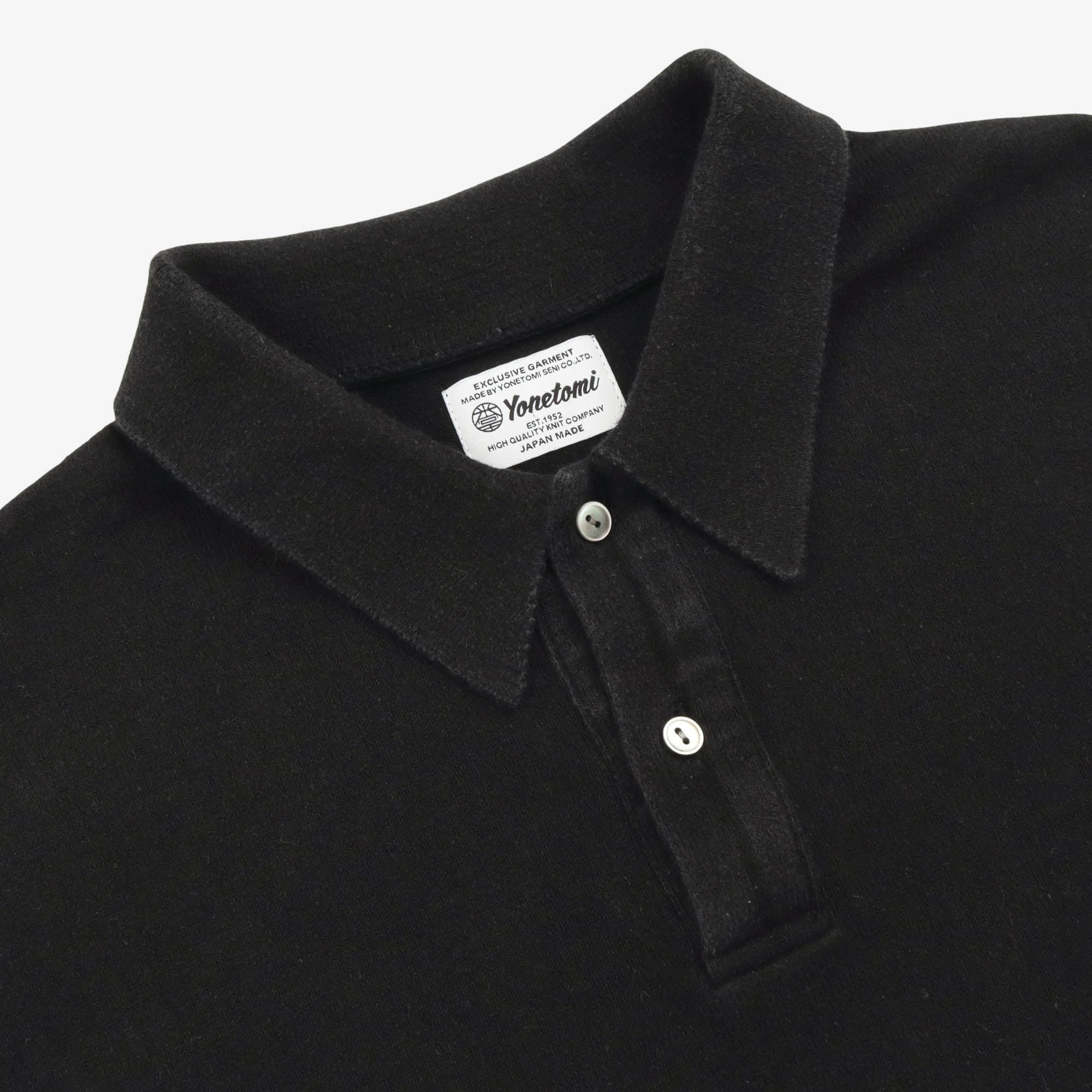Basic Light Knit LS Polo - Image 3
