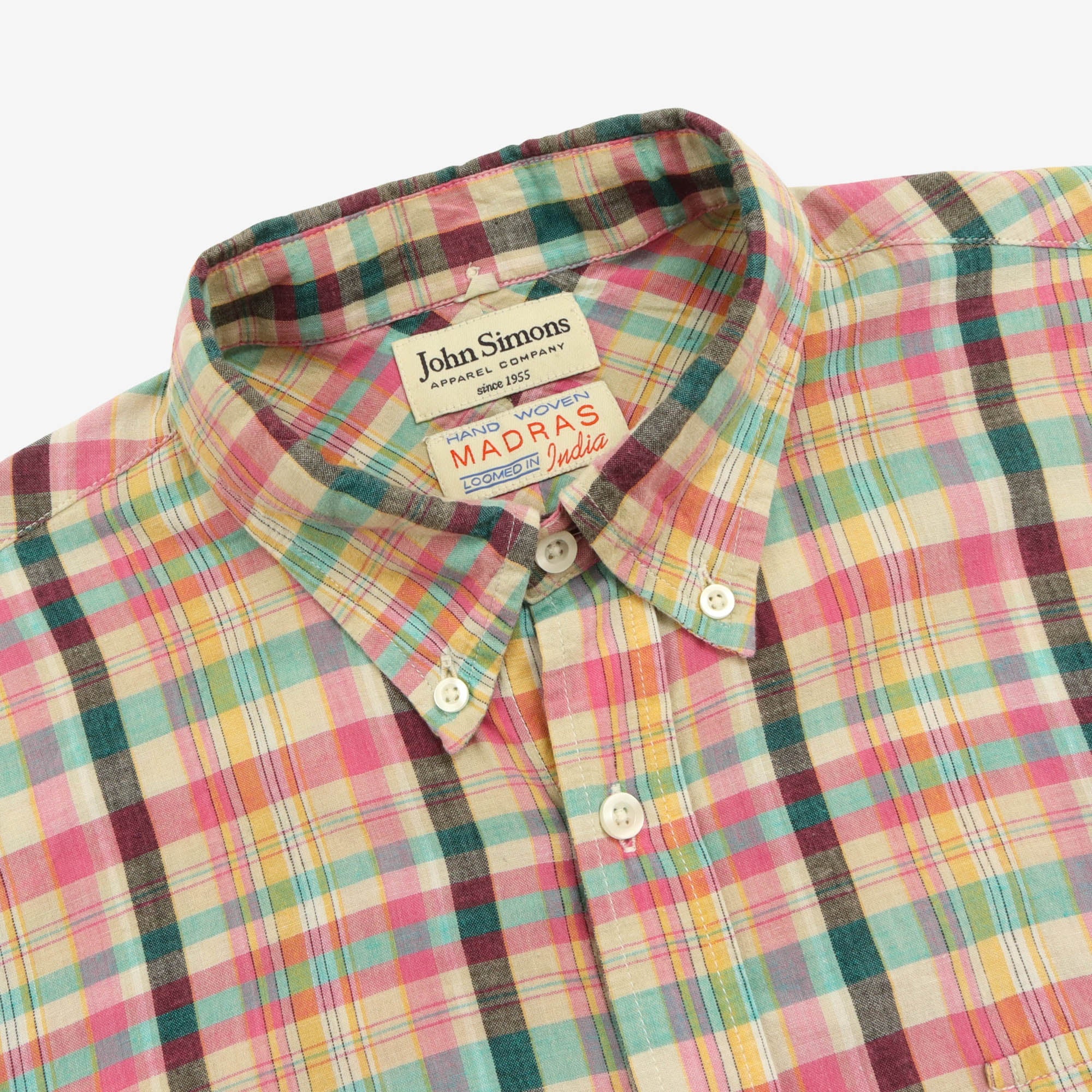 BD Madras Check Work Shirt - Image 3