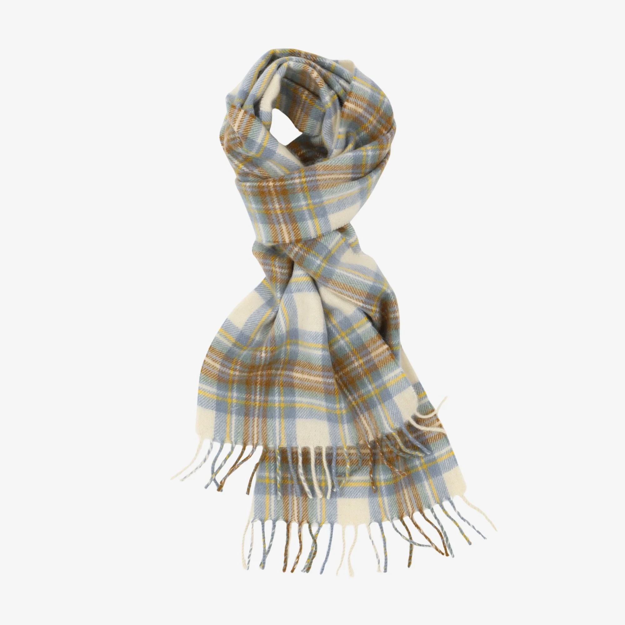 Beau Stewart Tartan Cashmere Scarf - Image 2