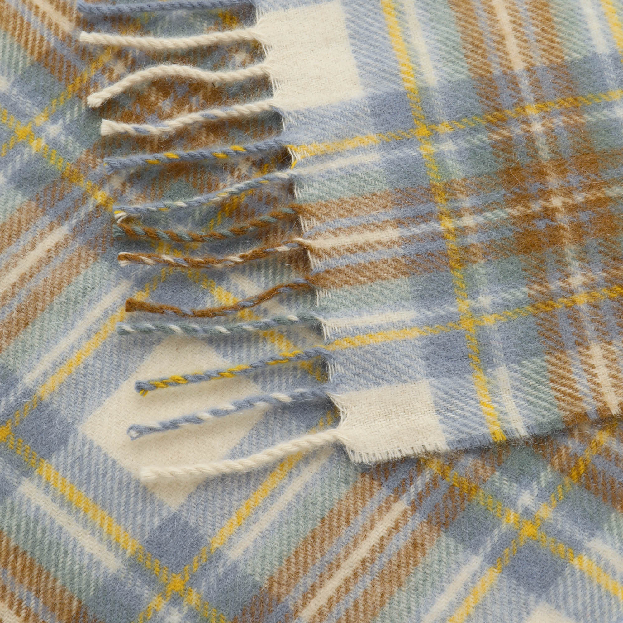 Beau Stewart Tartan Cashmere Scarf - Image 3