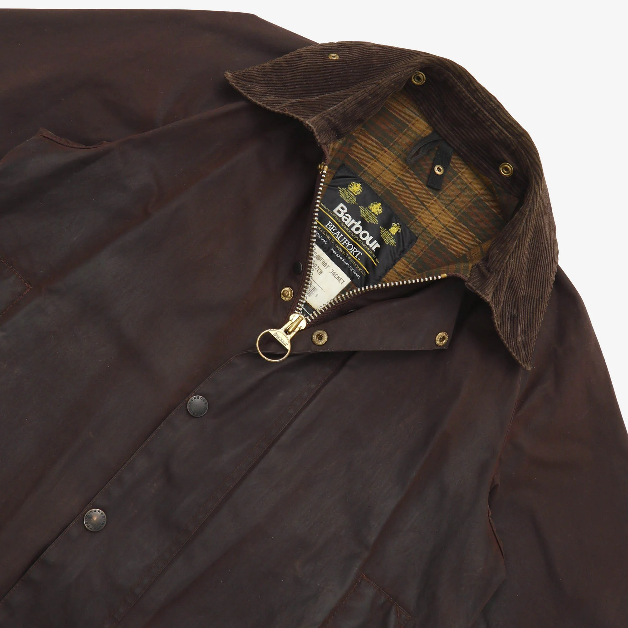 Vintage 90s Beaufort Wax Jacket - Image 3