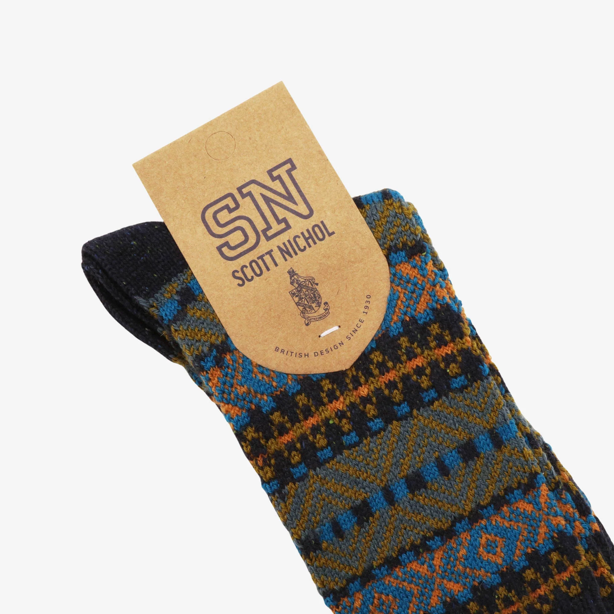 Beck Fairisle Socks - Image 3