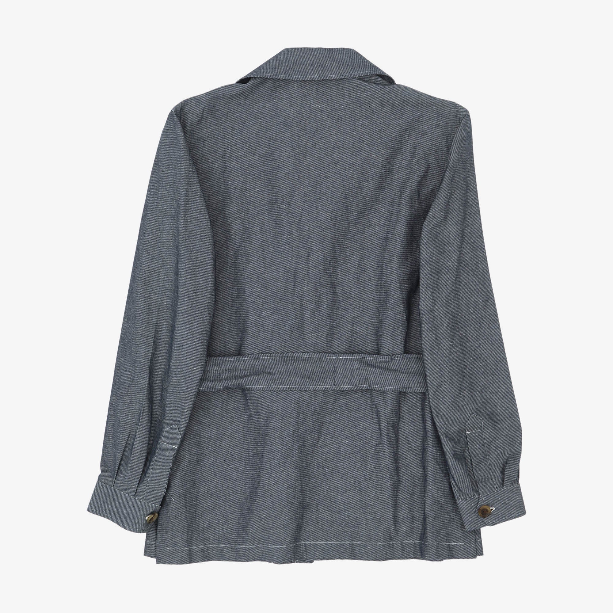 Belted Sahariana Jacket - Image 2