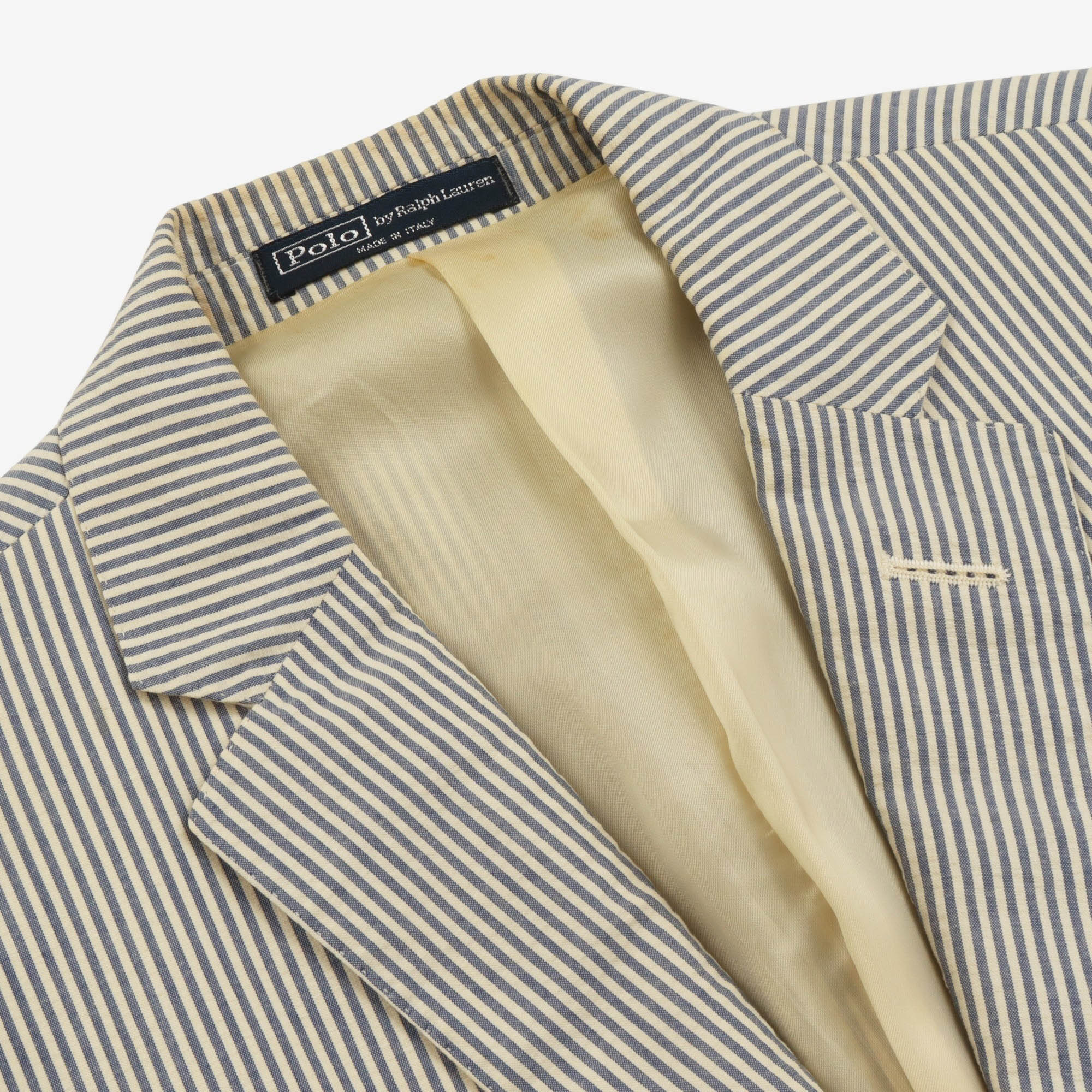 Bengal Stripe Seersucker Blazer - Image 3