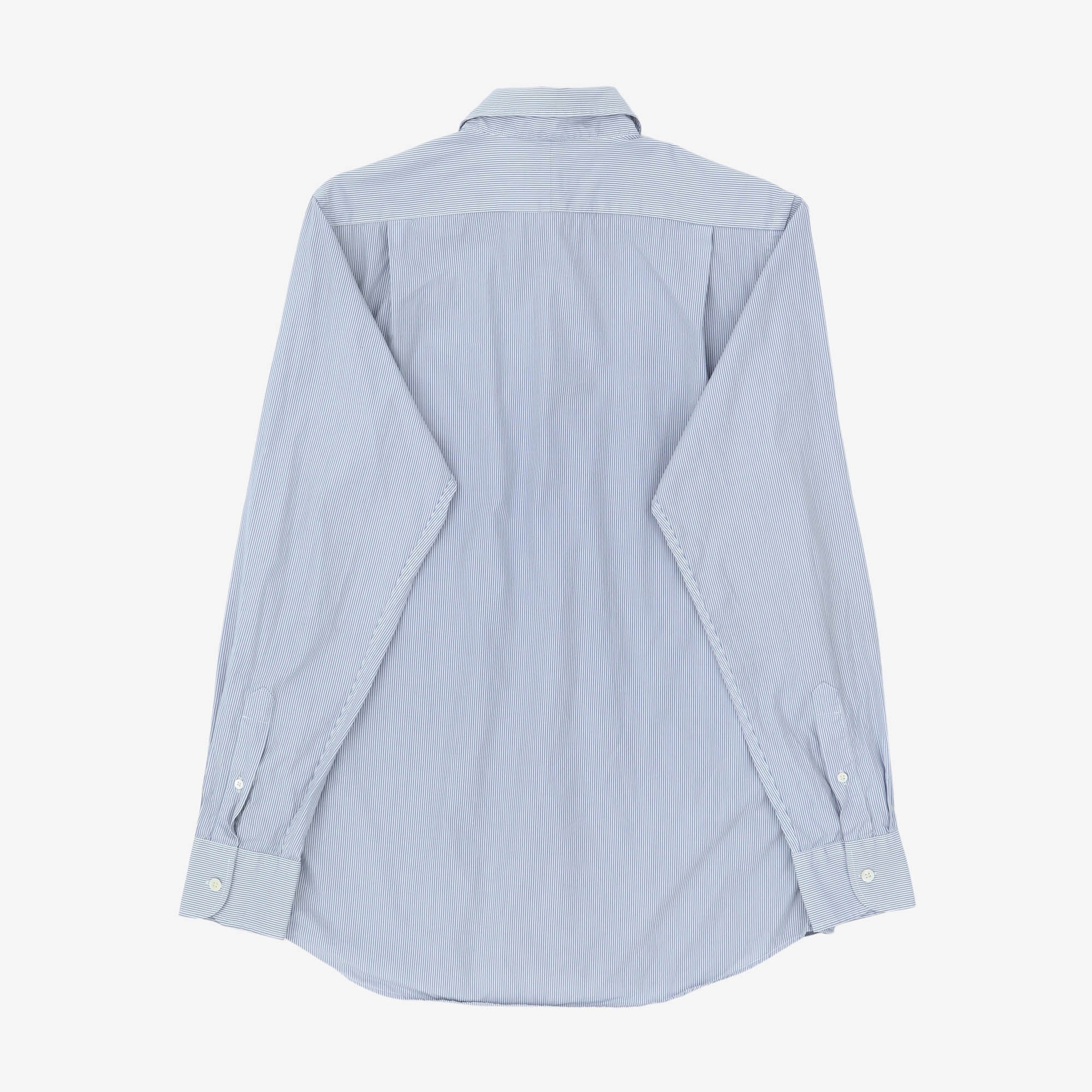Bengal Stripe Spread Collar Poplin Shirt - Image 2