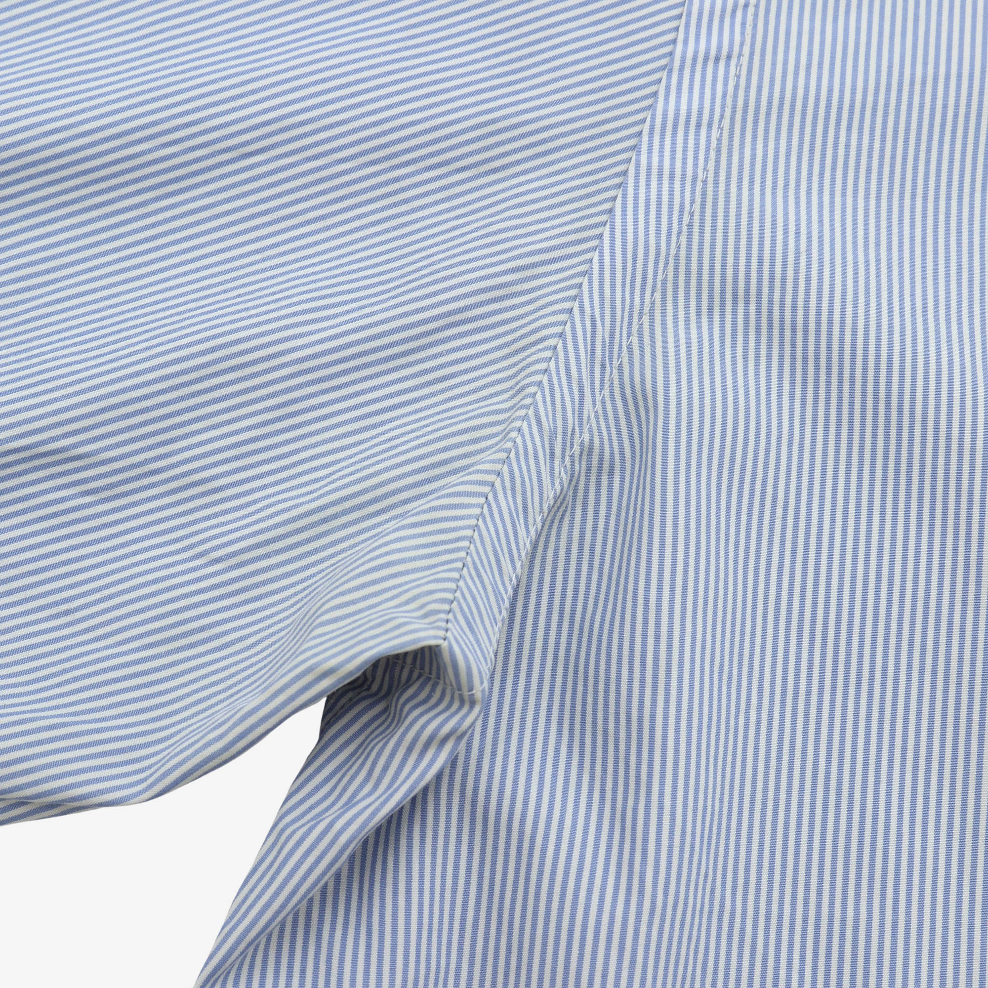 Bengal Stripe Spread Collar Poplin Shirt - Image 4