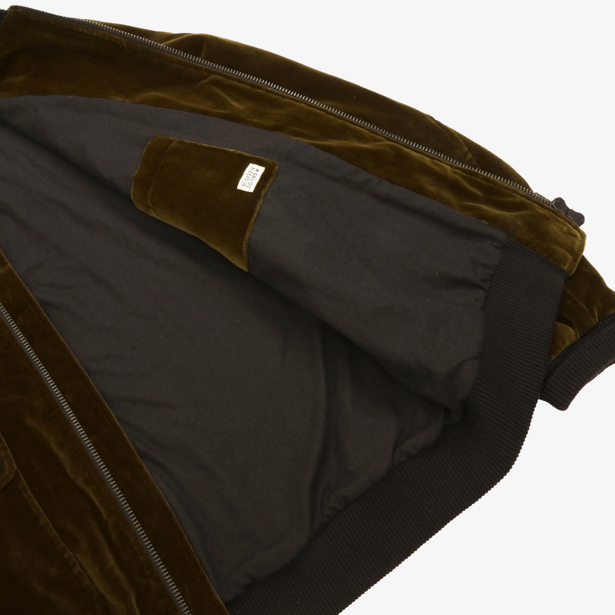 Bermondsey Velvet Bomber Jacket - Image 4