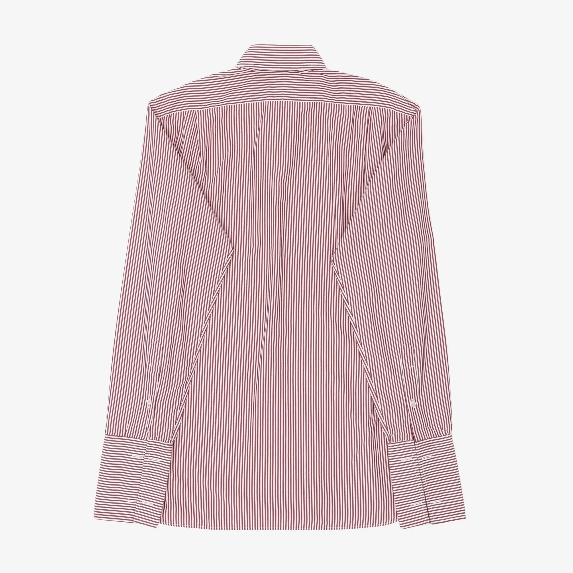 Bespoke Awning Stripe Shirt - Image 2