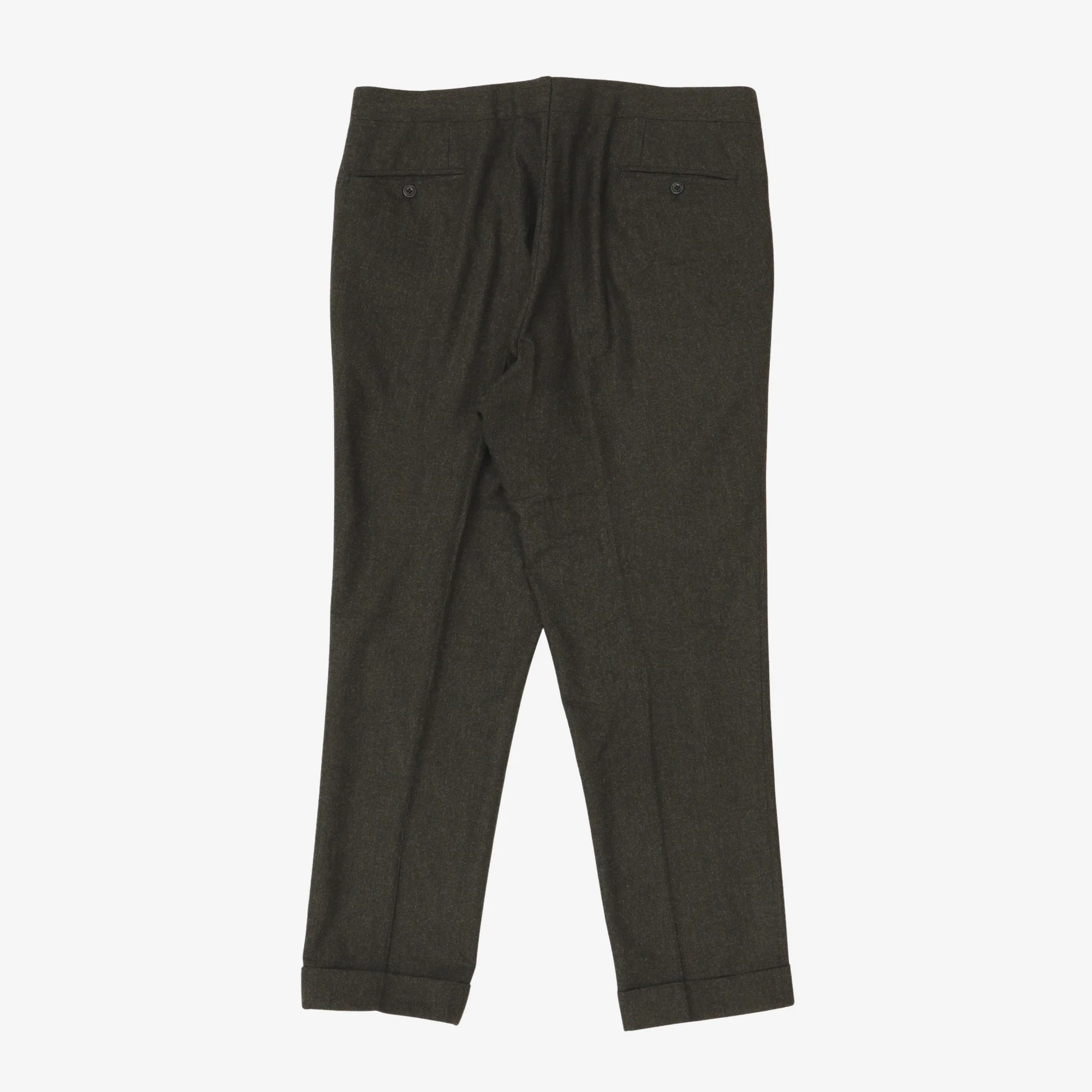 Bespoke Wool Trousers (38W X 29.5L) - Image 2