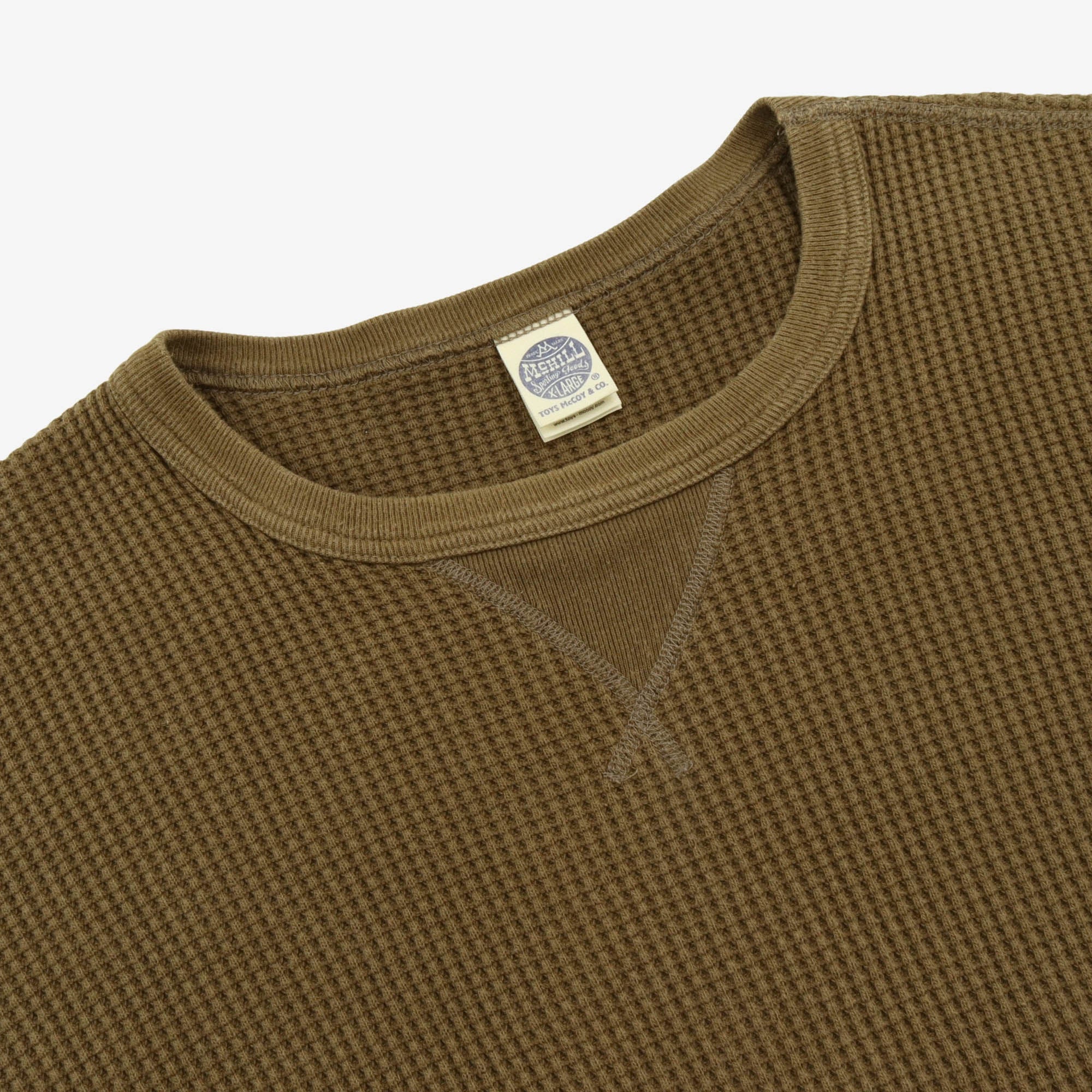 Big Waffle Thermal Sweatshirt - Image 5