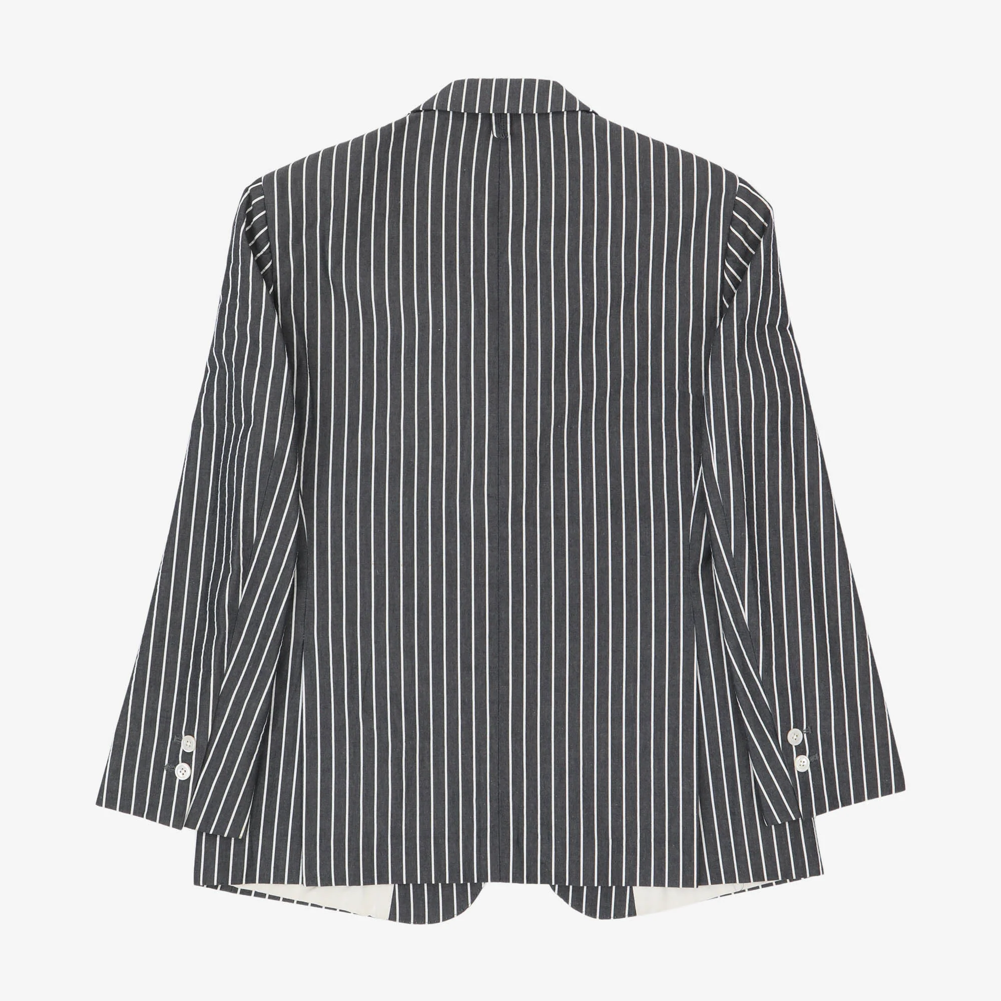 Black Fleece Seersucker Stripe Blazer - Image 2