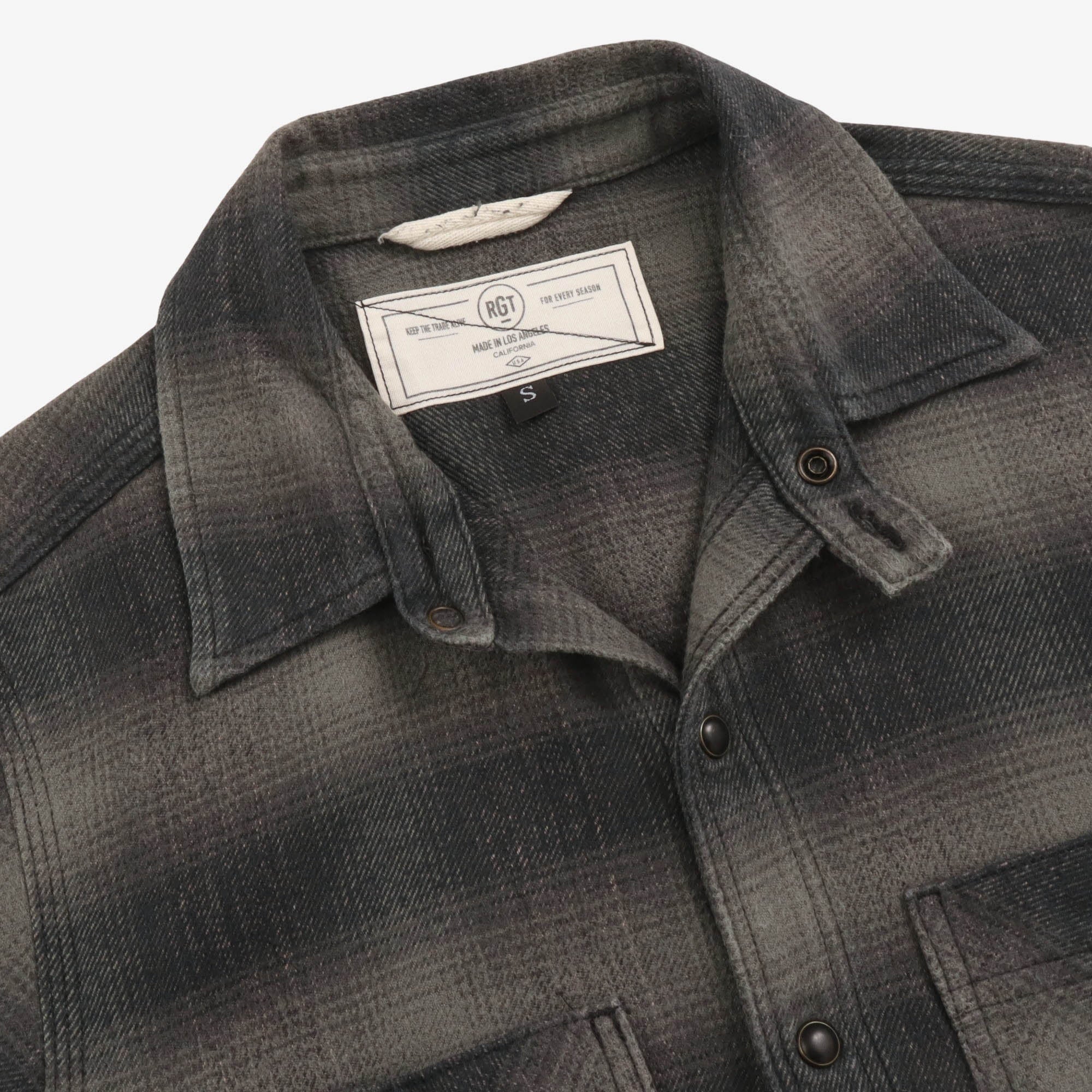 BM Check Work Shirt - Image 3
